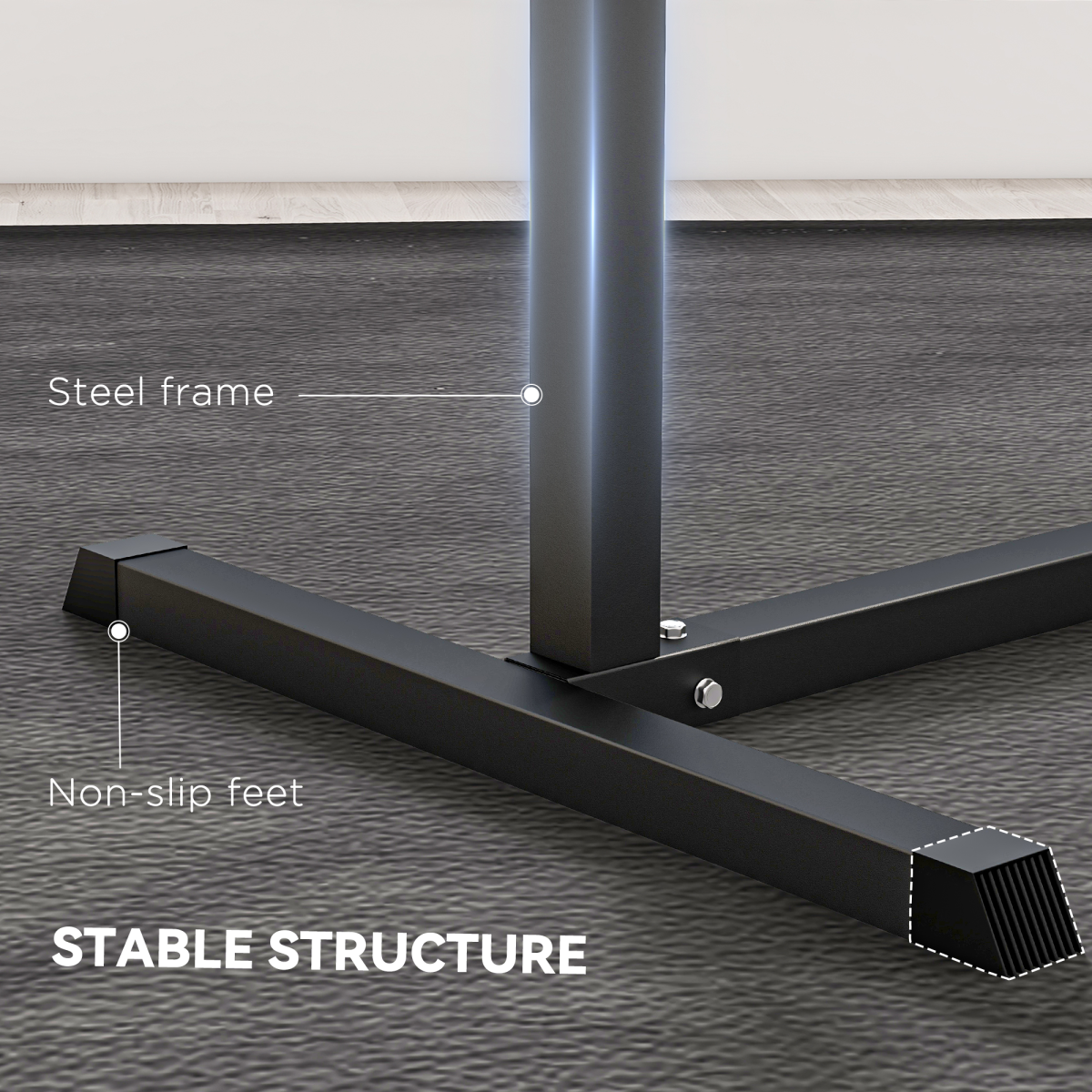 SPORTNOW Back Extension Roman Chair – Core, Back & Glute Training Bench