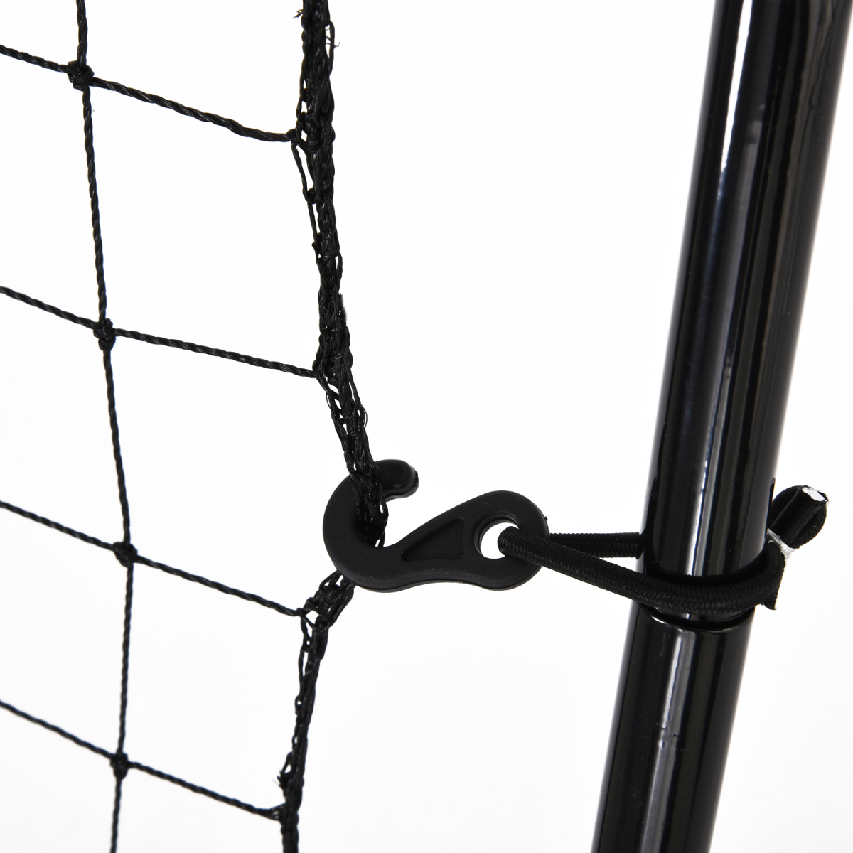 Rebounder Net with Target Zone – Kickback Training Equipment for Baseball & Ball Games - All Round Fitness