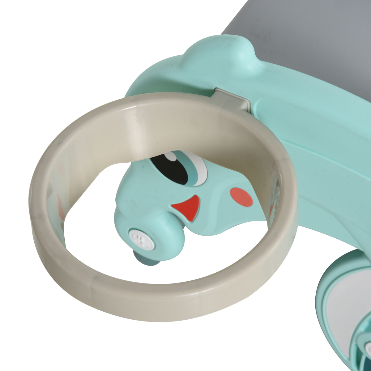 3-in-1 Kids Rocking Horse, Slide & Basketball Hoop – Portable Toddler Playset, Age 3-5