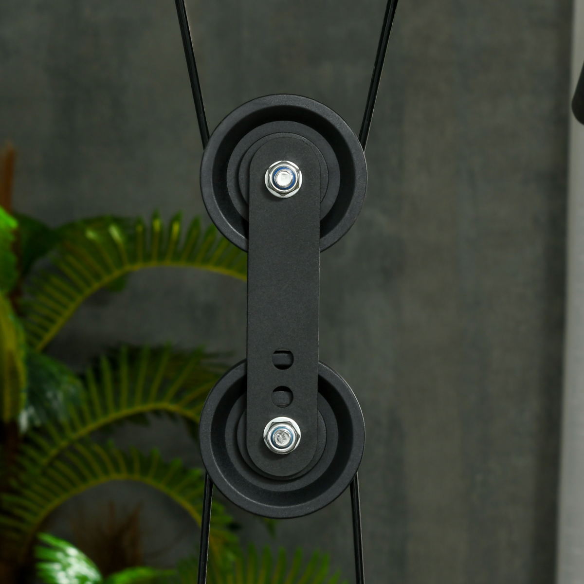 SPORTNOW Smith Machine Power Rack with Pull Up Bar & Lat Pull Down System, Adjustable Bench