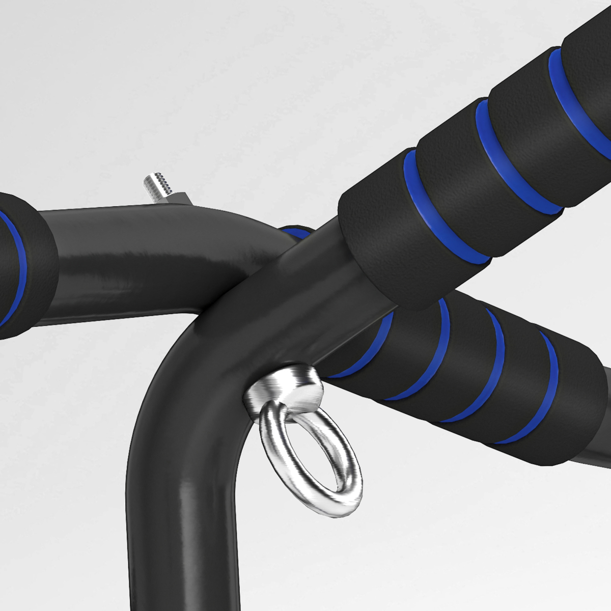 Multi-Grip Pull-Up & Chin-Up Bar for Doorway or Wall Mount – Non-Slip Handles, 150kg Capacity