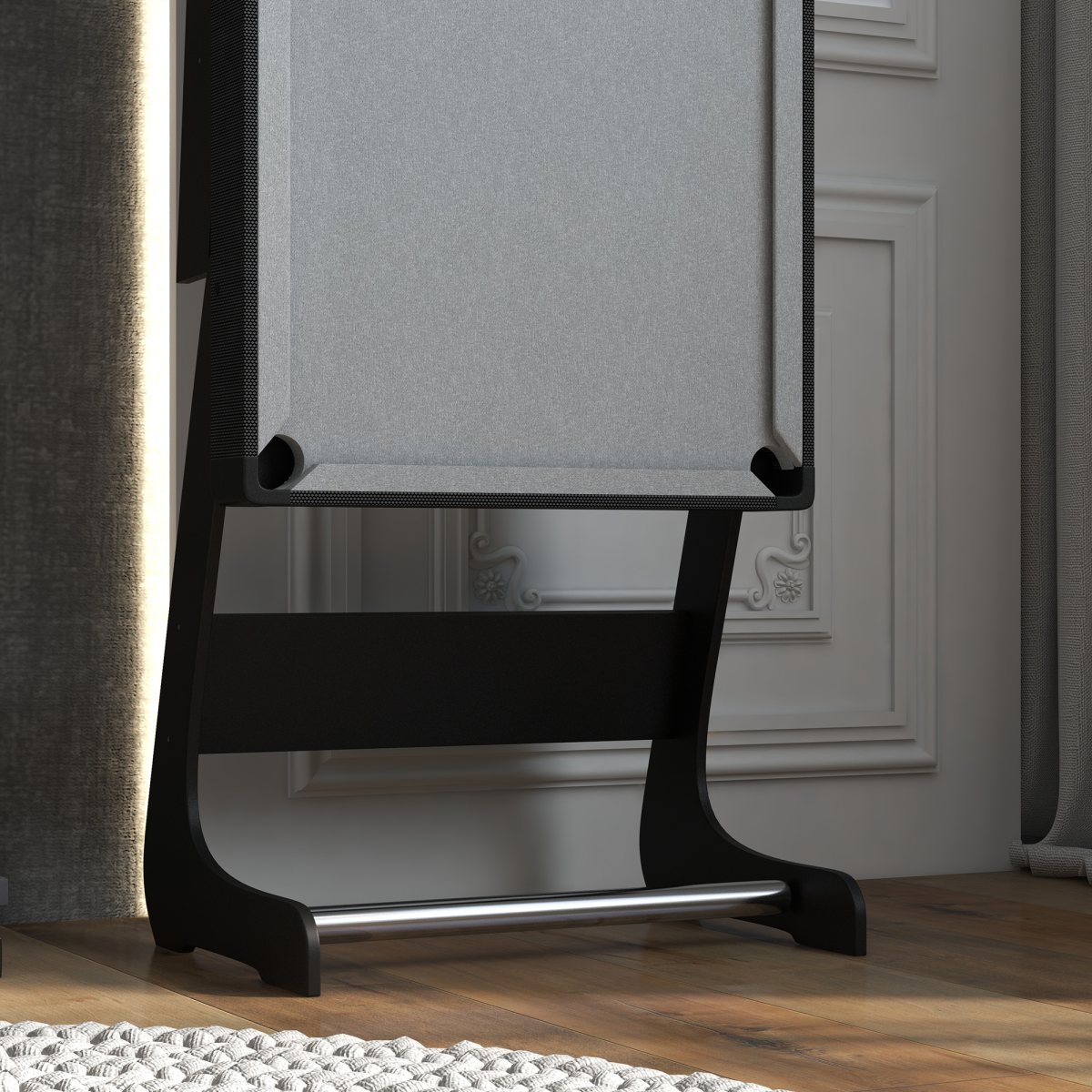 3.5ft Folding Billiard Table Set with Cues, Balls, Chalk, Triangle & Brush - All Round Fitness