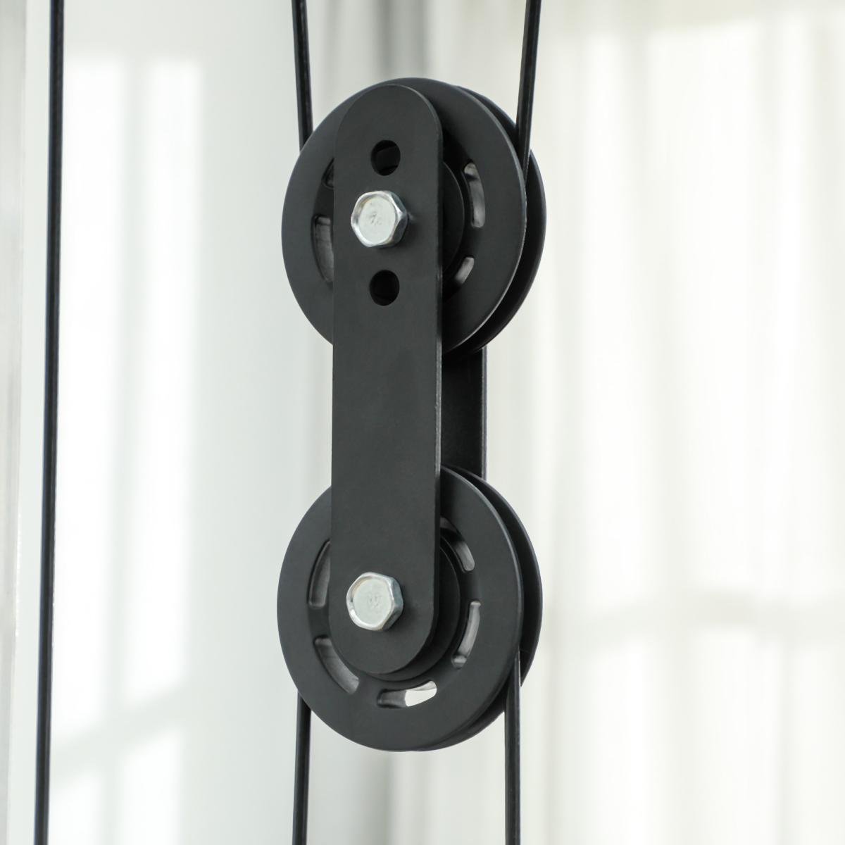 SPORTNOW Multi-Gym Smith Machine Power Cage – Squat Rack, Lat Pulldown & Chest Press Station for Home Gym