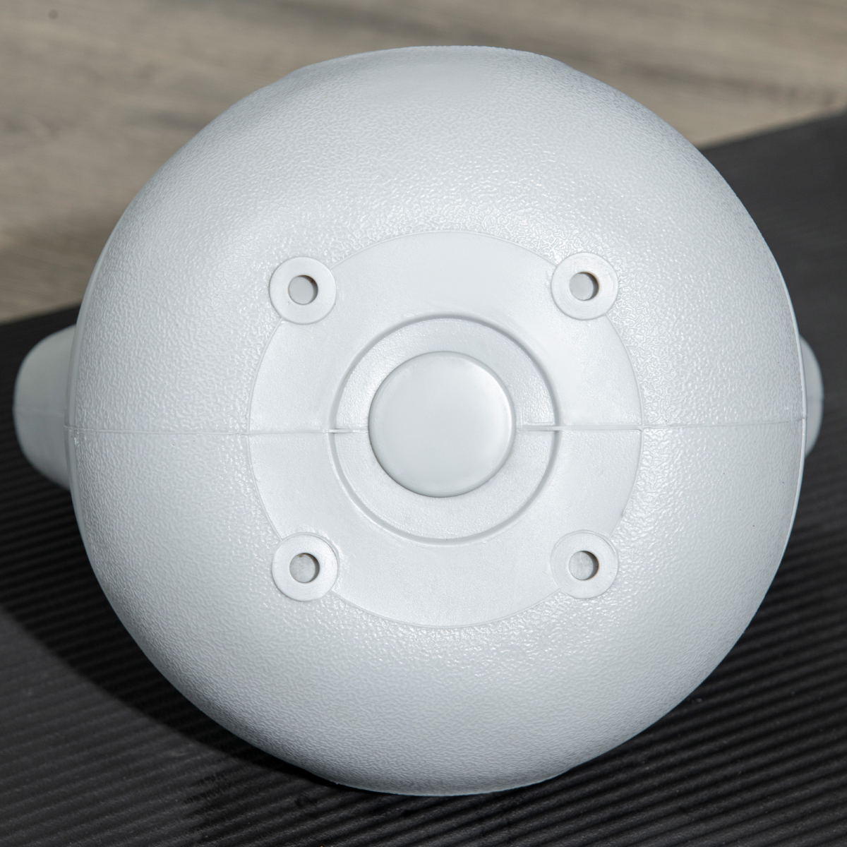 SPORTNOW 4kg Kettlebell: Elevate Your Home Workouts in Yellow & Grey! - All Round Fitness