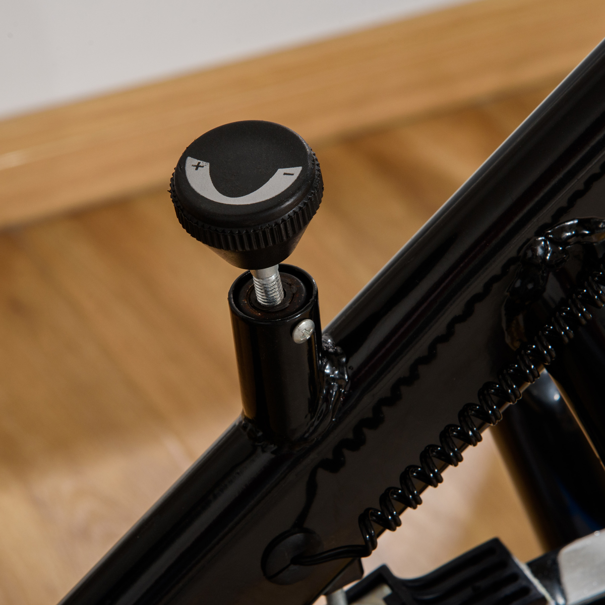 8kg Flywheel Stationary Exercise Bike – Indoor Cycling Cardio Workout Bike with Adjustable Resistance & LCD Monitor - All Round Fitness