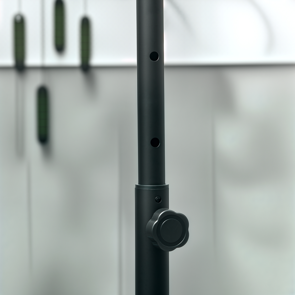 40" Mini Fitness Trampoline with Adjustable Handle – Pink