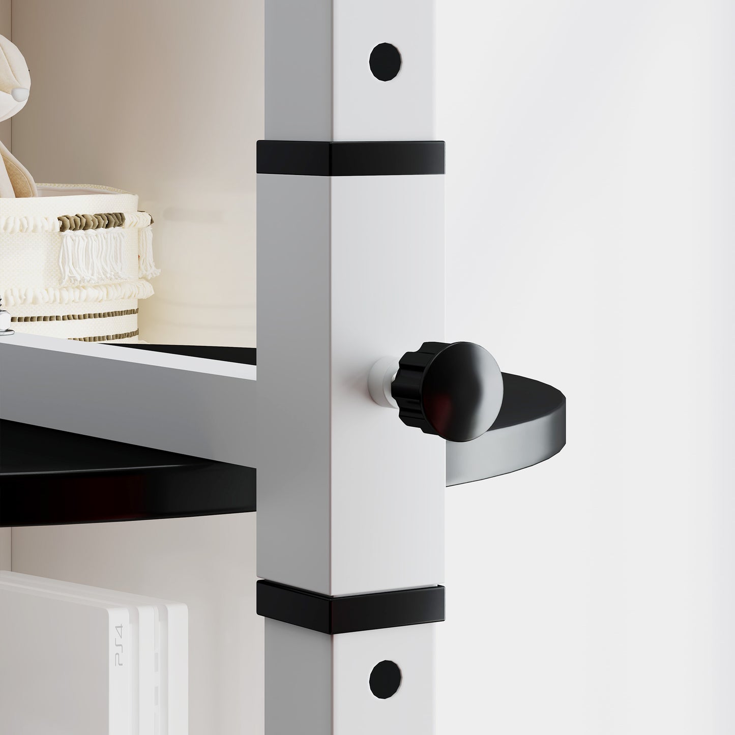 HOMCOM Freestanding Boxing Station with Punch Bag & Speedball – Adjustable Training Frame, Whiteite