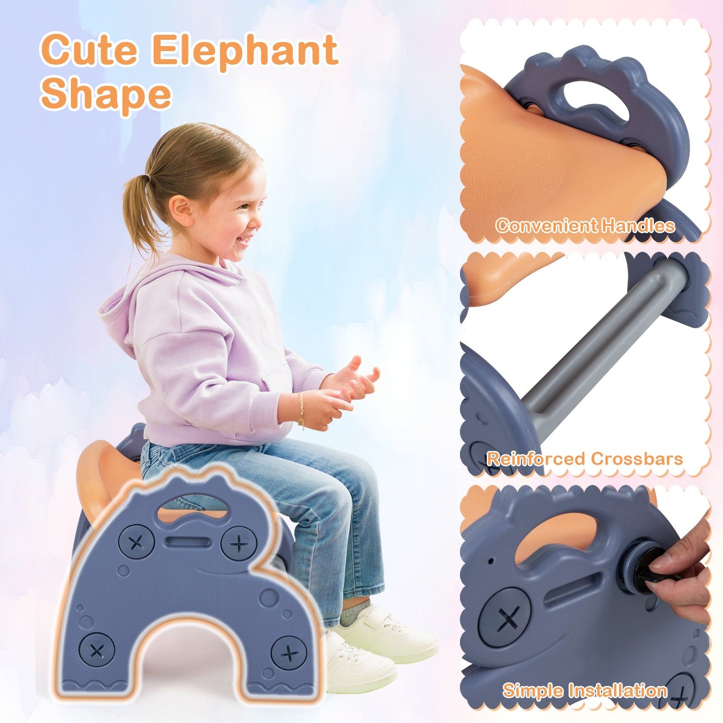 6-in-1 Multi-Activity Kids Play Table & Chair Set – Foldable Art Easel, Building Block Desk & Learning Station