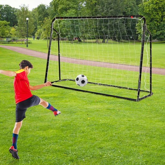 2-in-1 Soccer Rebounder and Goal for Children Aged 6 and Above
