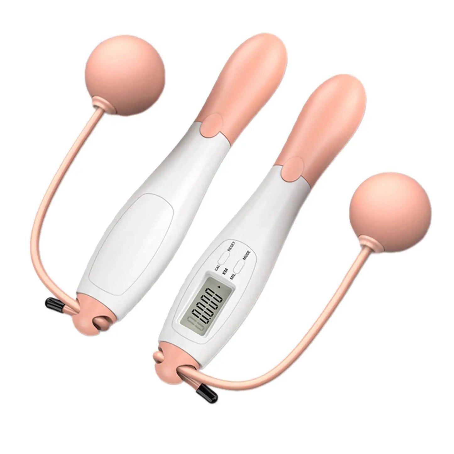 Counting Jump Rope Ball Steel PVC Skipping Rope Exercise Adjustable Cordless Jump Rope Fitness Gym Training Home Sport Equipment