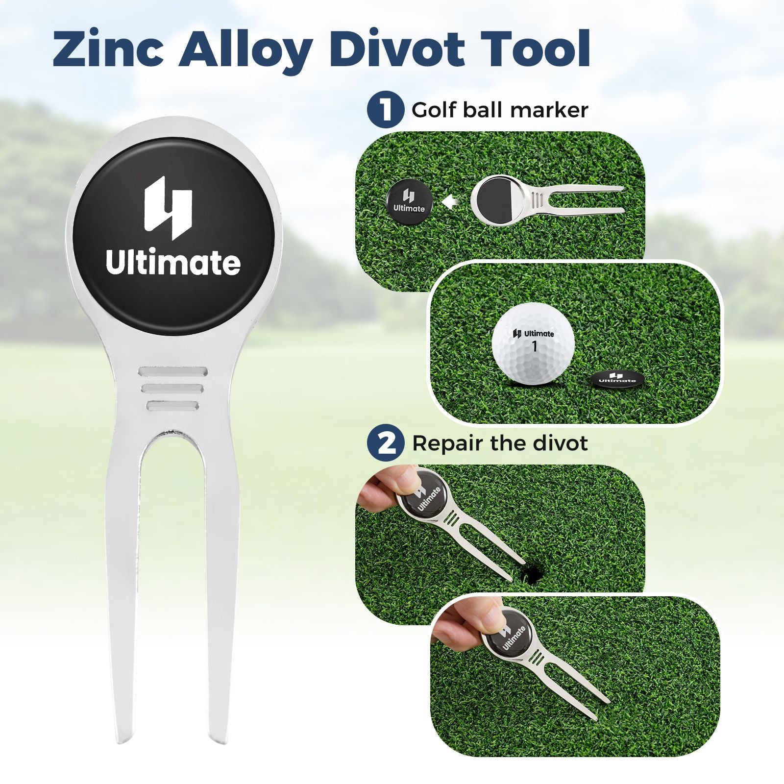 Premium Golf Accessories Gift Set for Men and Women