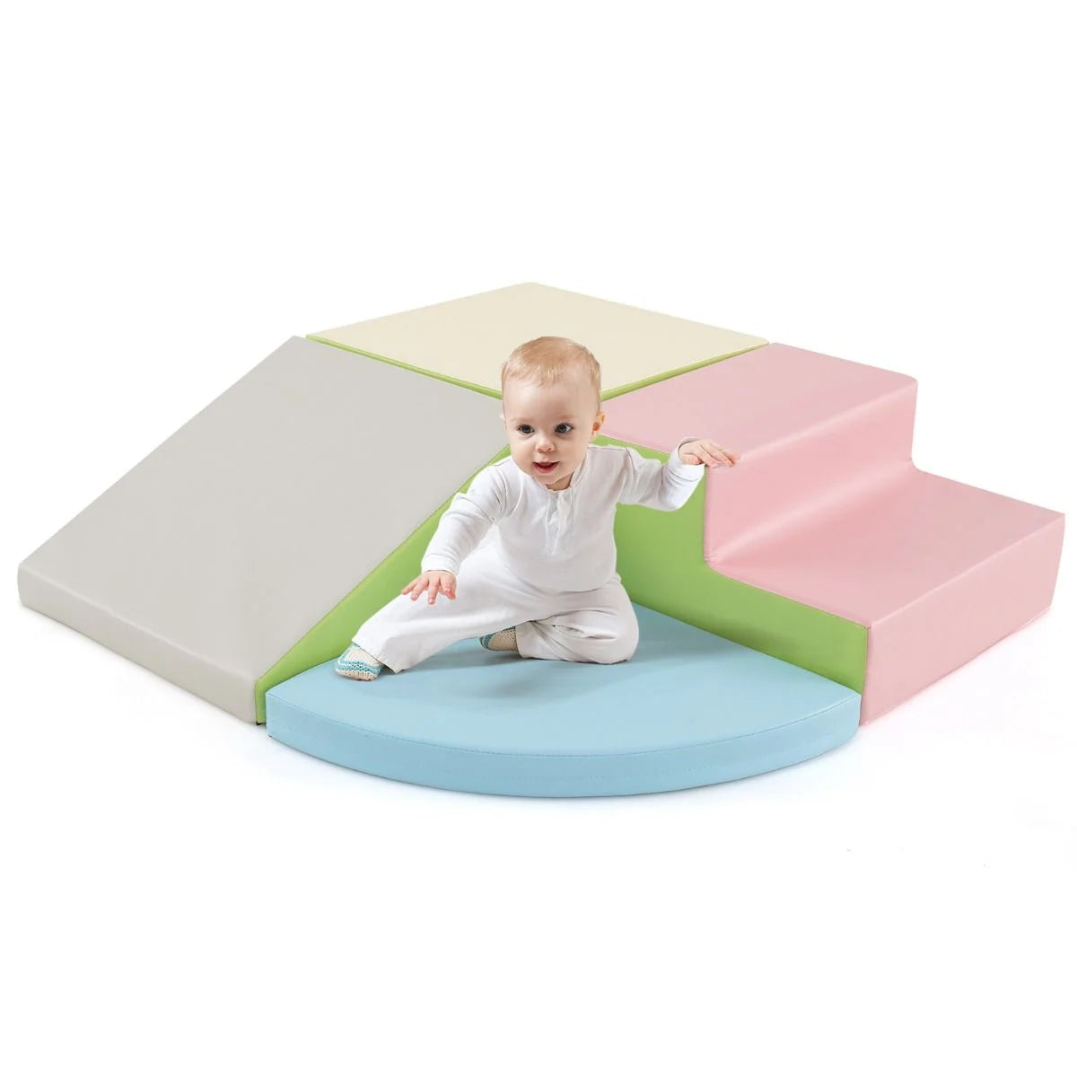 4-Piece Infant Foam Climbing and Crawling Play Set