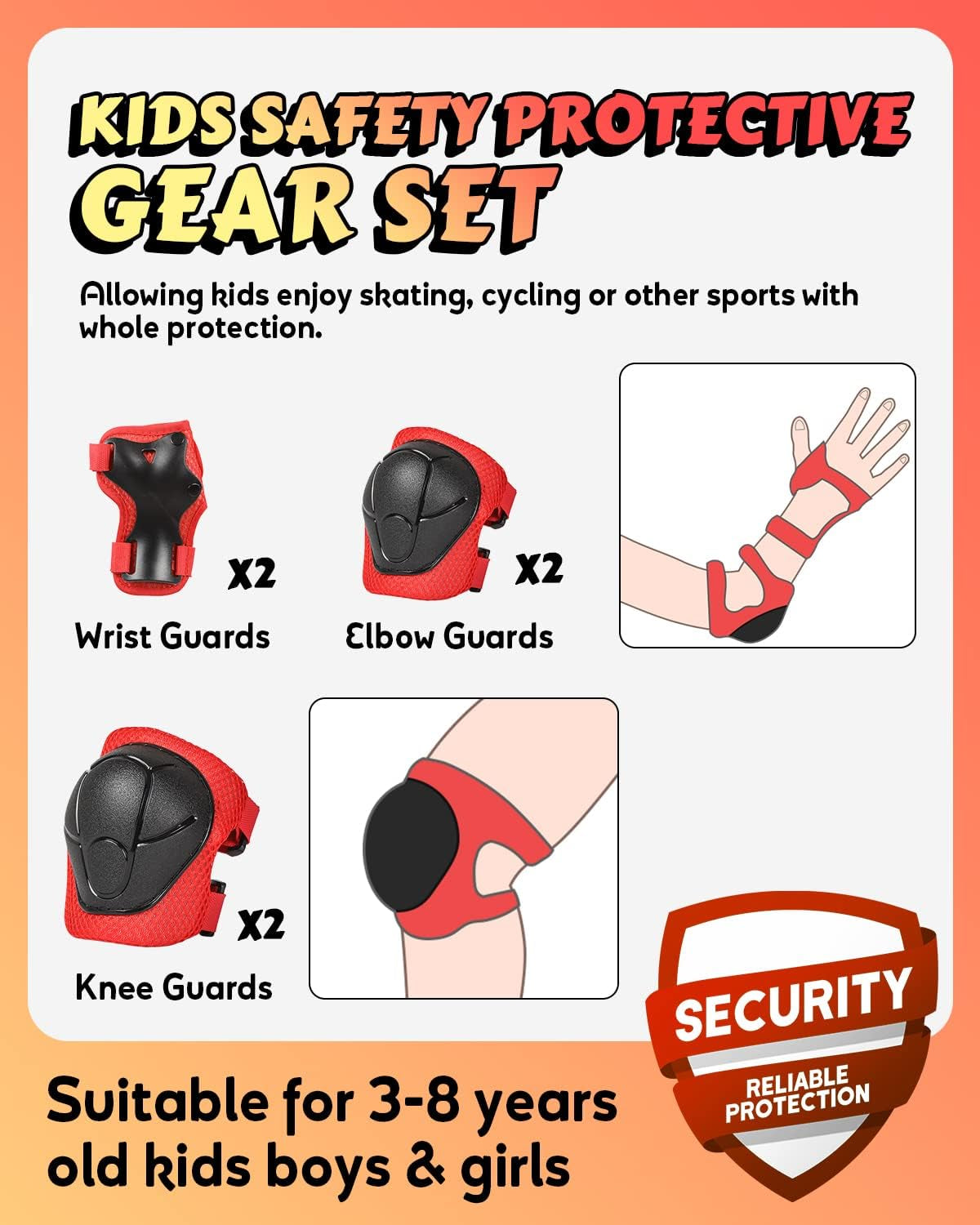 Kids 3D Cartoon Bike Helmet – Lightweight Adjustable Safety Helmet for Boys & Girls (Ages 3–8) | Cycling, Skating, and Scooting | Optional Set with Pads & Bell