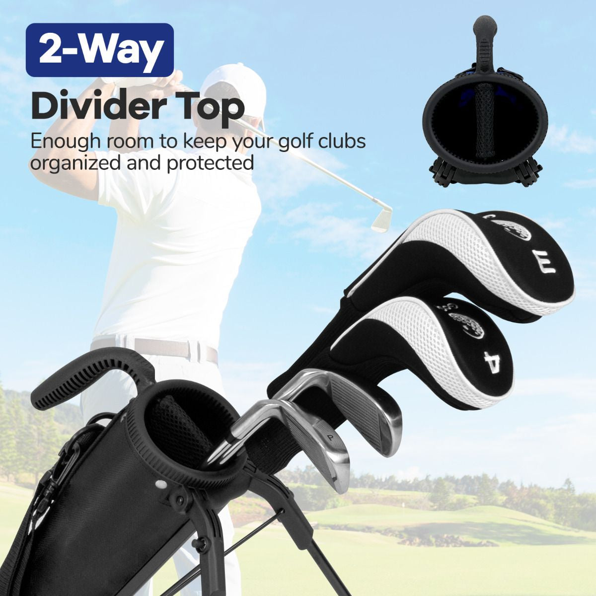 Premium Lightweight Golf Bag for Driving Range Use