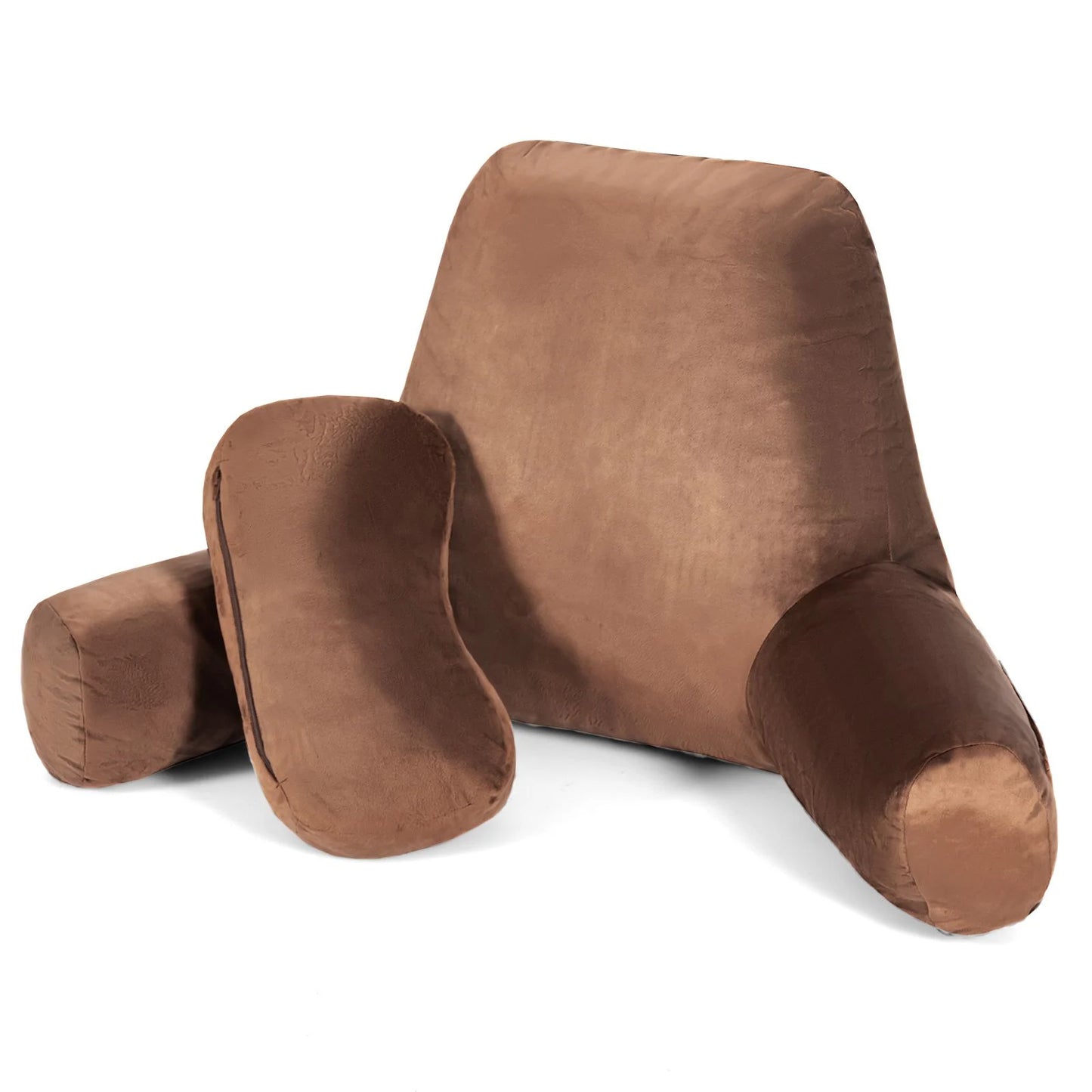 Extra Large Reading Pillow with Removable Neck Support