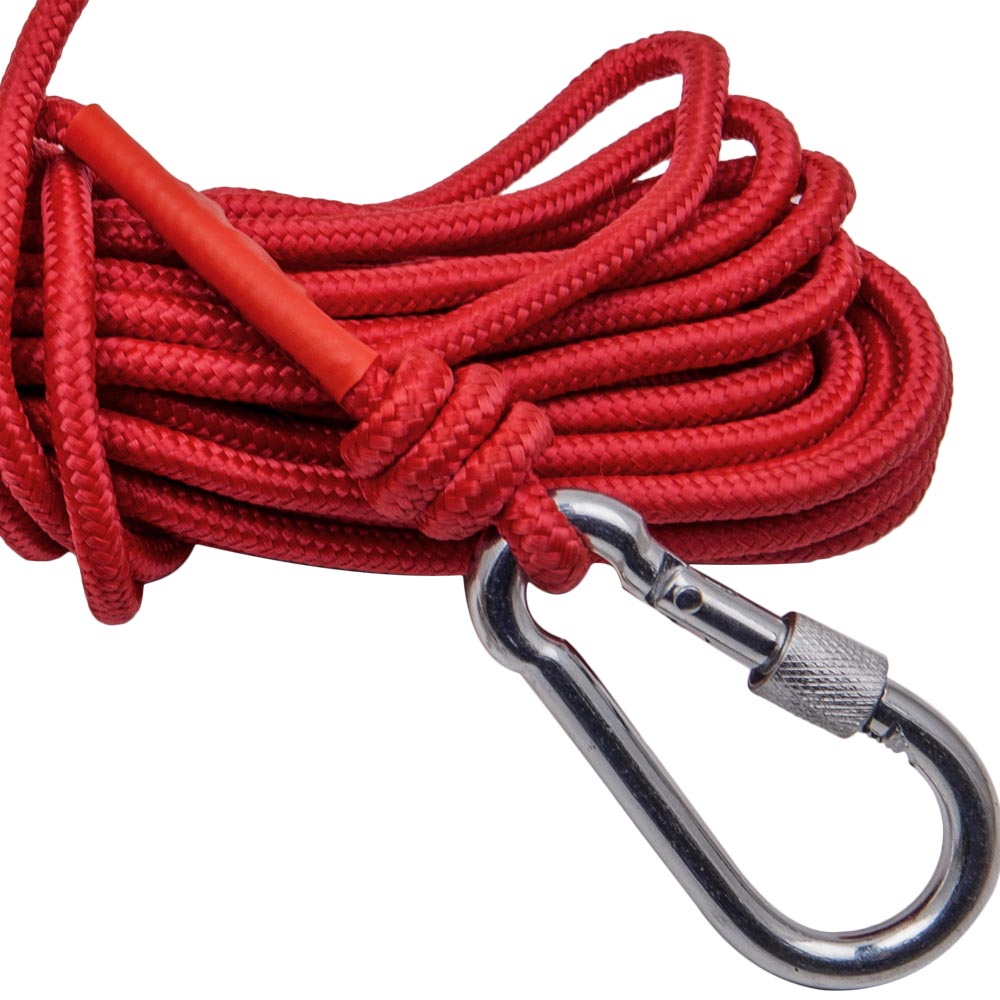 120kg Double-Sided Neodymium Fishing Magnet with 10m Rope & Carabiner – Heavy Duty Metal Detector