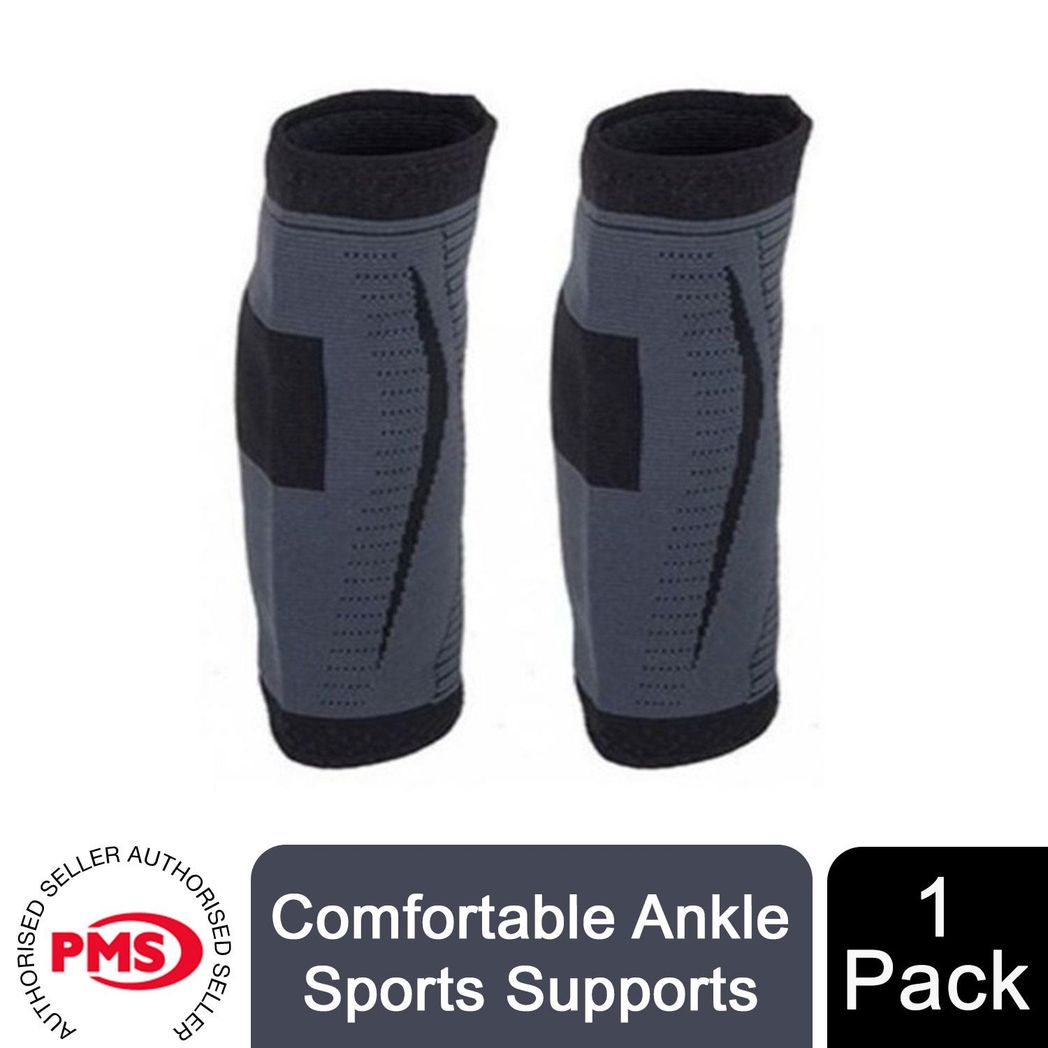 PMS Comfortable Ankle Sports Support Sleeve – Breathable Compression for Sports & Injury Relief