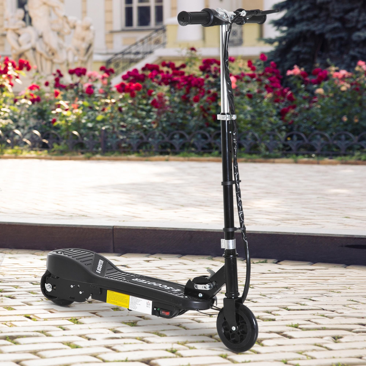 Adventure Ready: HOMCOM Folding Electric Scooter for Kids 7-14, Adjustable Speed! - All Round Fitness