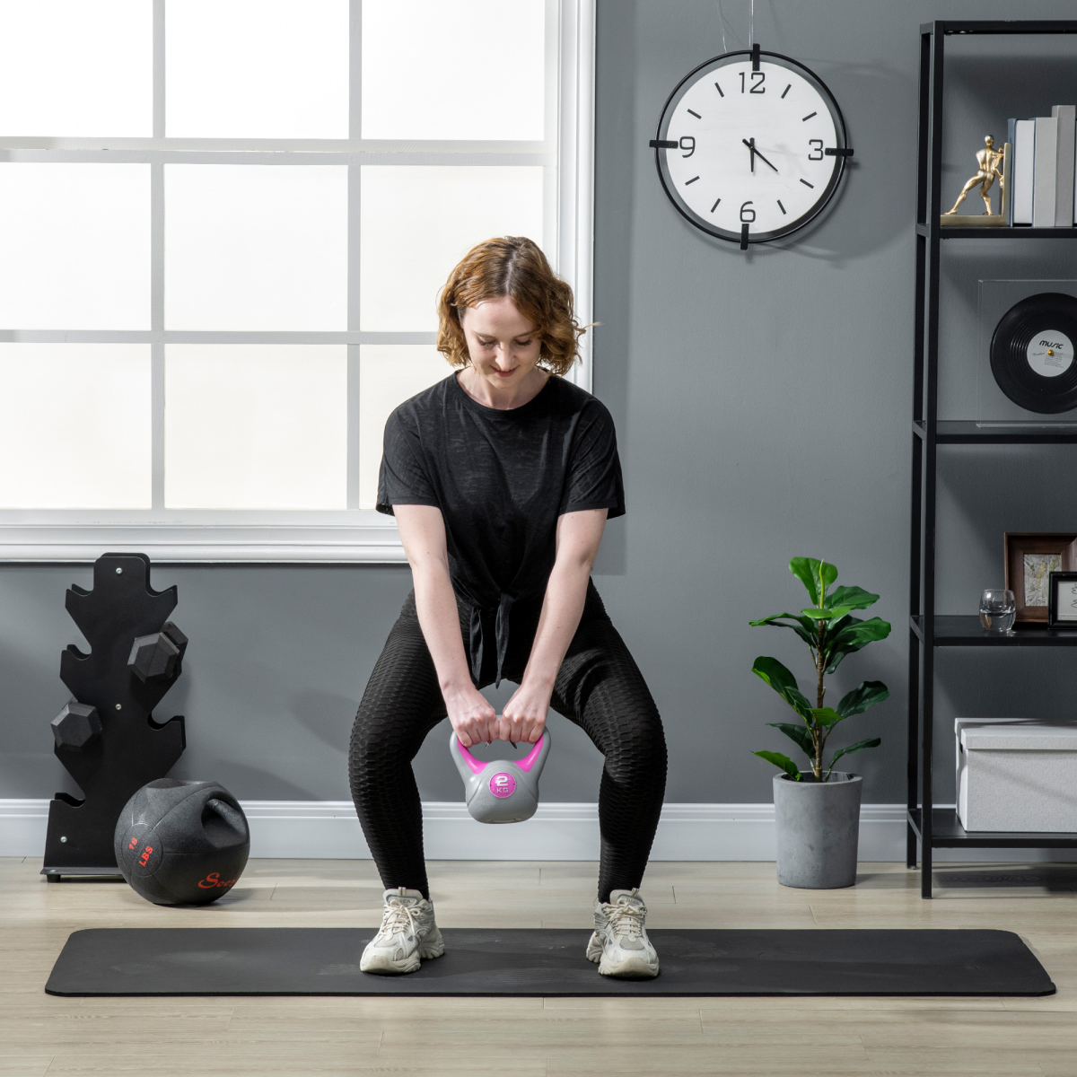 SPORTNOW 2kg Stylish Kettlebell - Unlock Your Home Workout Potential! - All Round Fitness