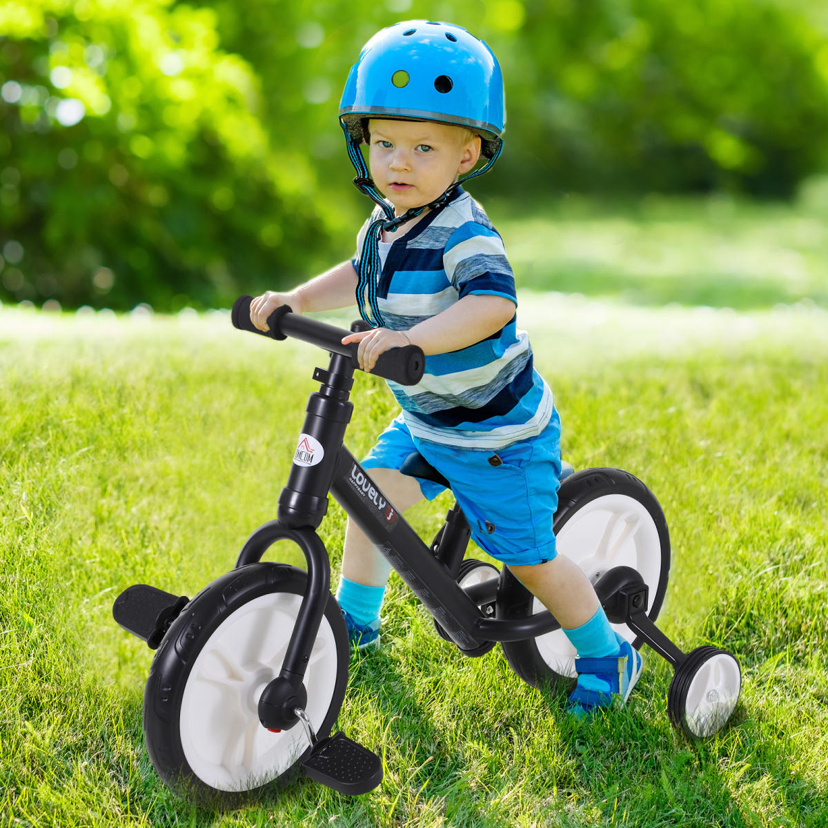 2-in-1 Kids Balance Bike & Tricycle - Adjustable, Safe, Perfect for Ages 2-5! - All Round Fitness