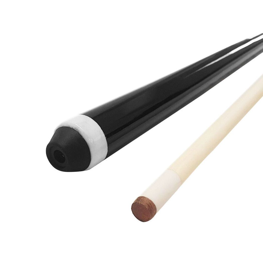 2-Piece 57 Inch Wooden Snooker & Pool Cue Sticks Set 19oz