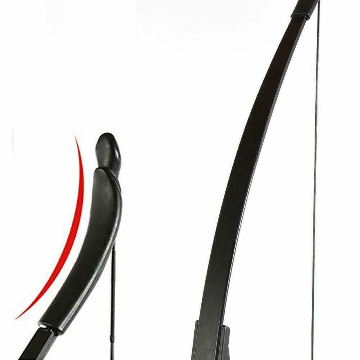 53" Takedown Recurve Bow Set with 6 Fiberglass Arrows, 40lbs Draw Weight – Archery Hunting & Target Practice