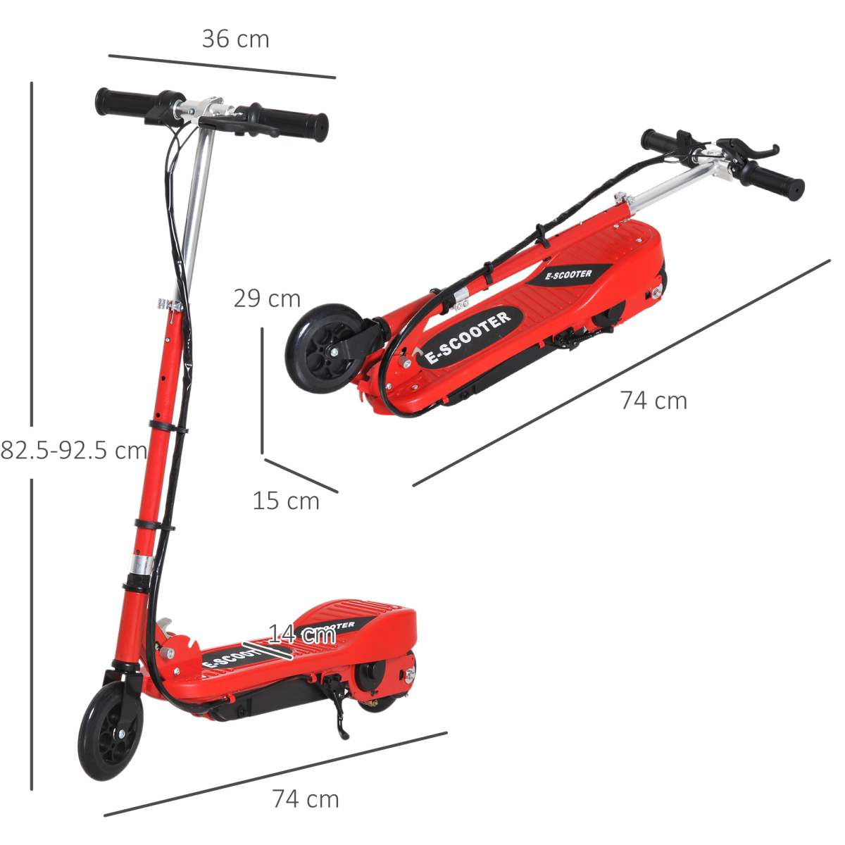 Adjustable Folding Kids Electric Scooter - Fun, Portable & Safe Adventure! - All Round Fitness