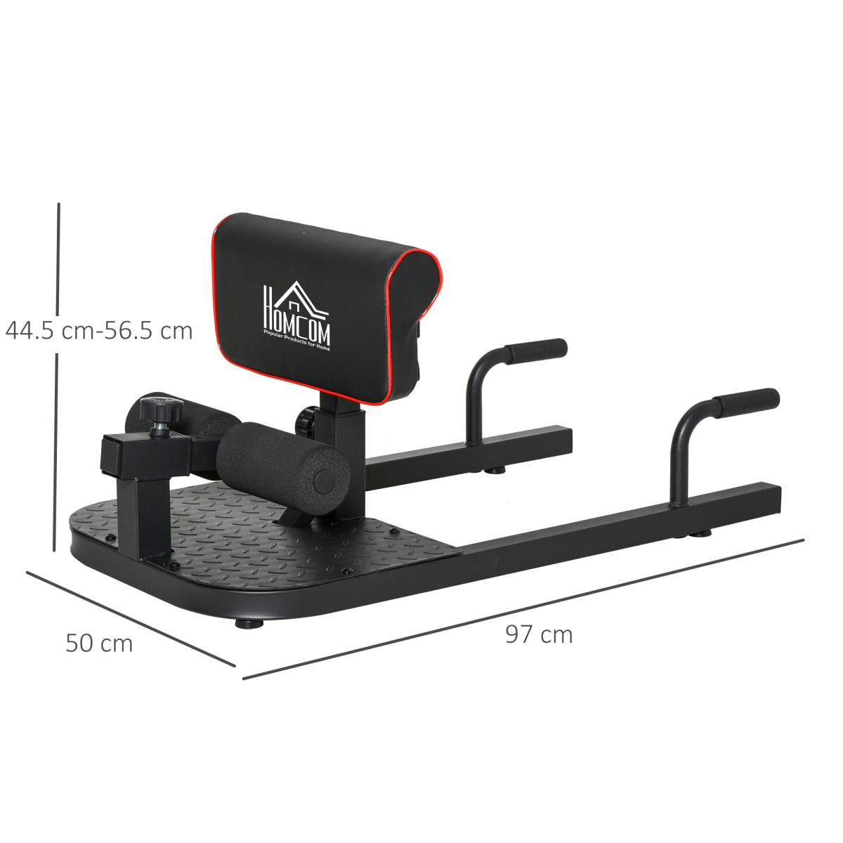Versatile 3-in-1 Home Gym: Squat, Sit-Up & Push-Up Machine by HOMCOM - All Round Fitness