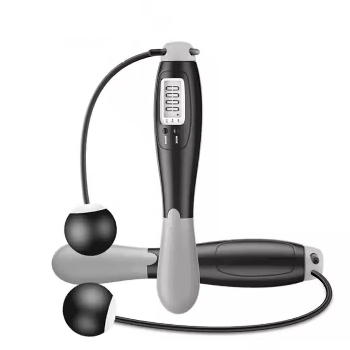 Counting Jump Rope Ball Steel PVC Skipping Rope Exercise Adjustable Cordless Jump Rope Fitness Gym Training Home Sport Equipment