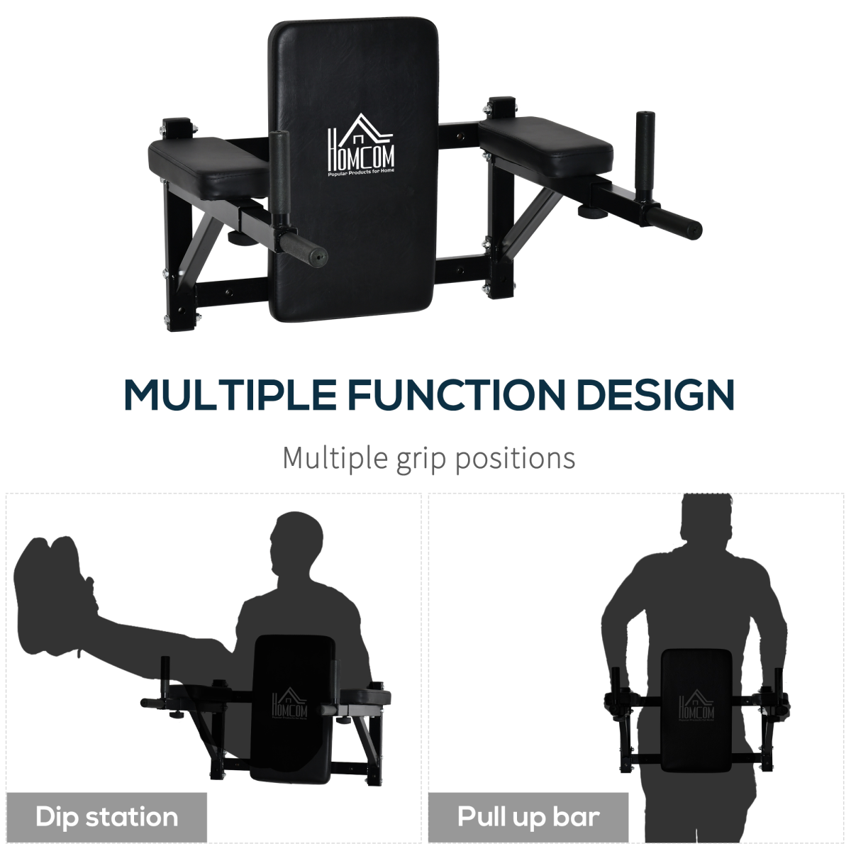 Ultimate Wall-Mounted Dip Station for Total Upper Body Strength Training - All Round Fitness