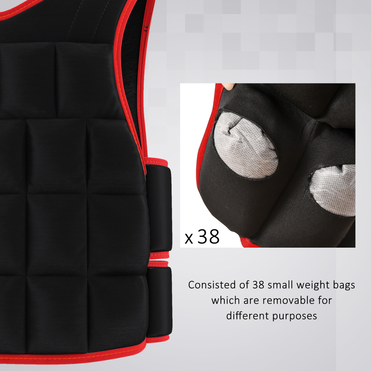 20KG Adjustable Weight Vest for Running & Gym - Enhance Your Workouts! - All Round Fitness