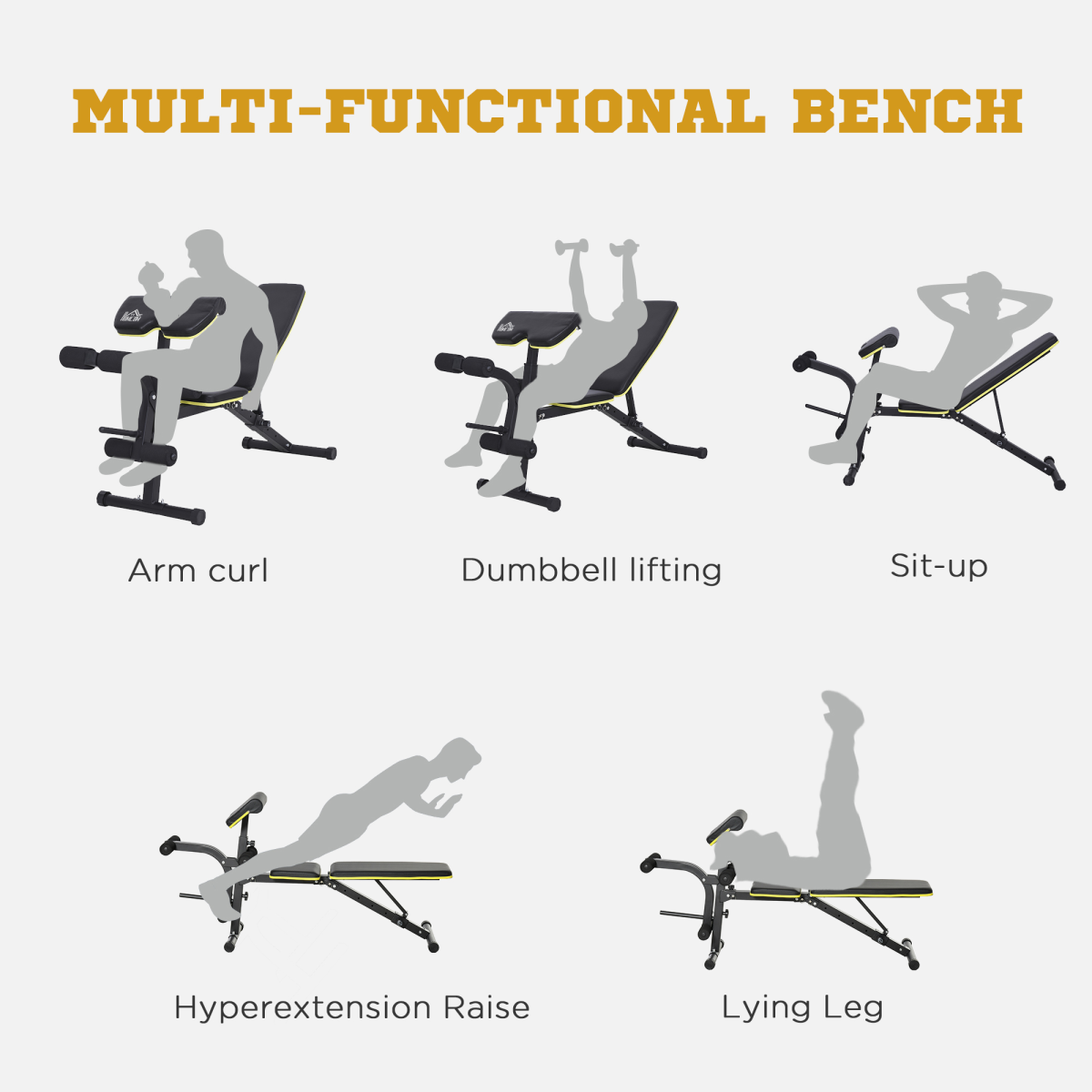 Versatile Adjustable Weight Bench: Your Ultimate Home Gym Companion! - All Round Fitness