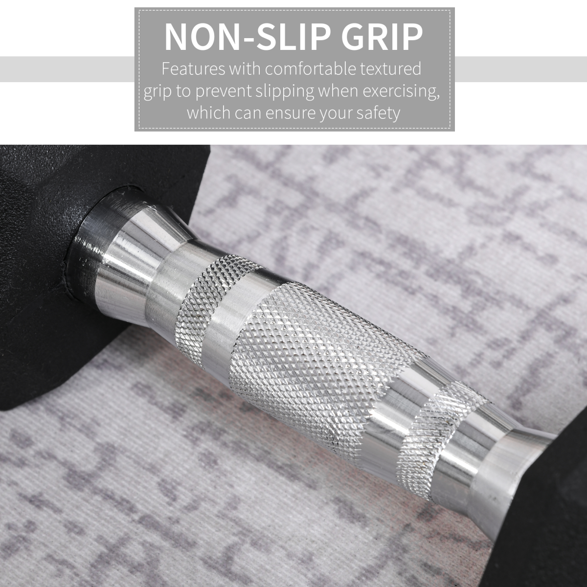 Hexagonal Dumbbells Set - Durable 2x4kg Weight Kit for Home & Gym Fitness! - All Round Fitness