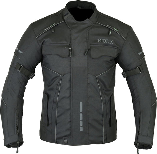 RIDEX CJ3 Cordura Motorcycle Jacket | Waterproof & Windproof Riding Jacket with CE-Approved Armour & Thermal Lining