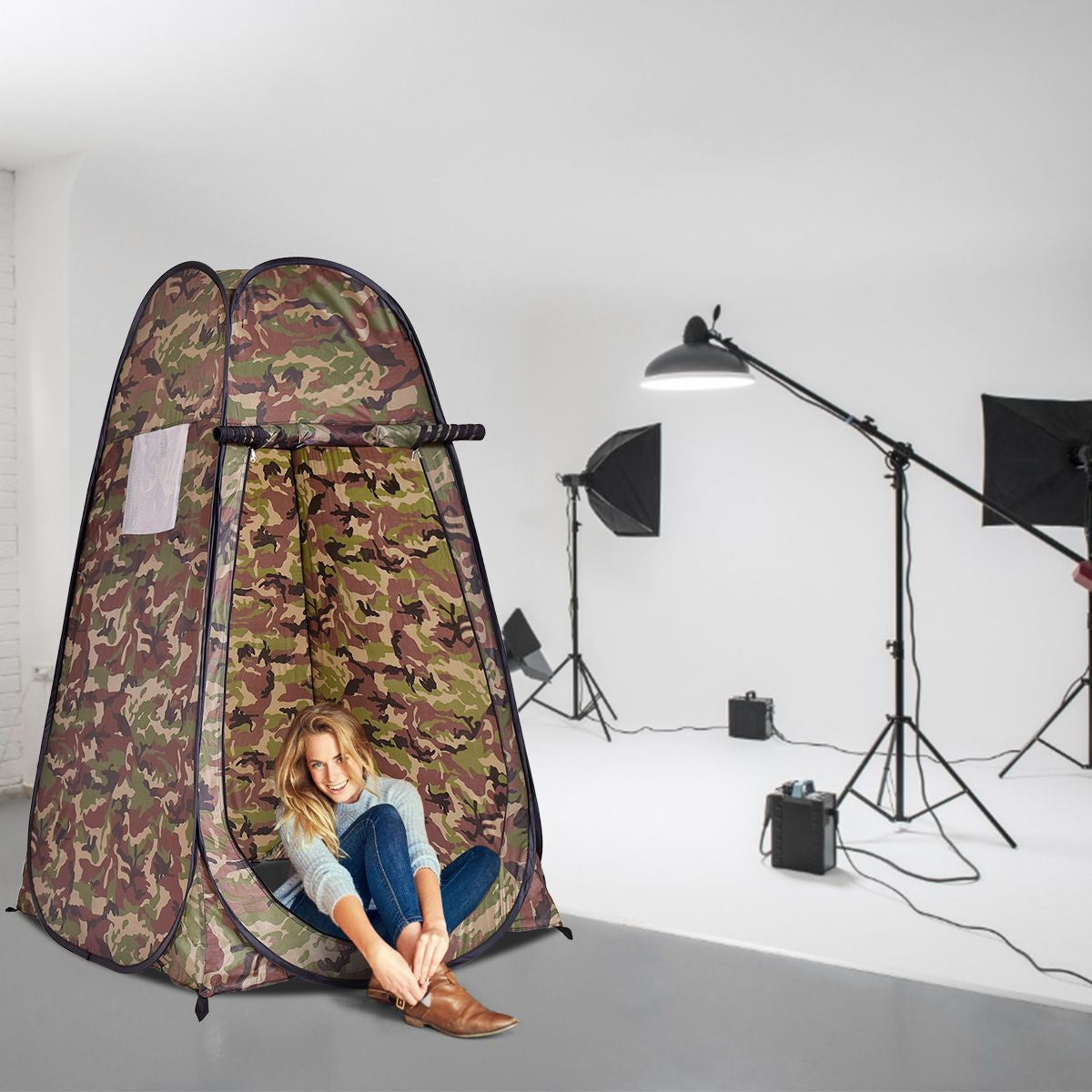 Portable Pop up Camp Tent Dressing Changing Room