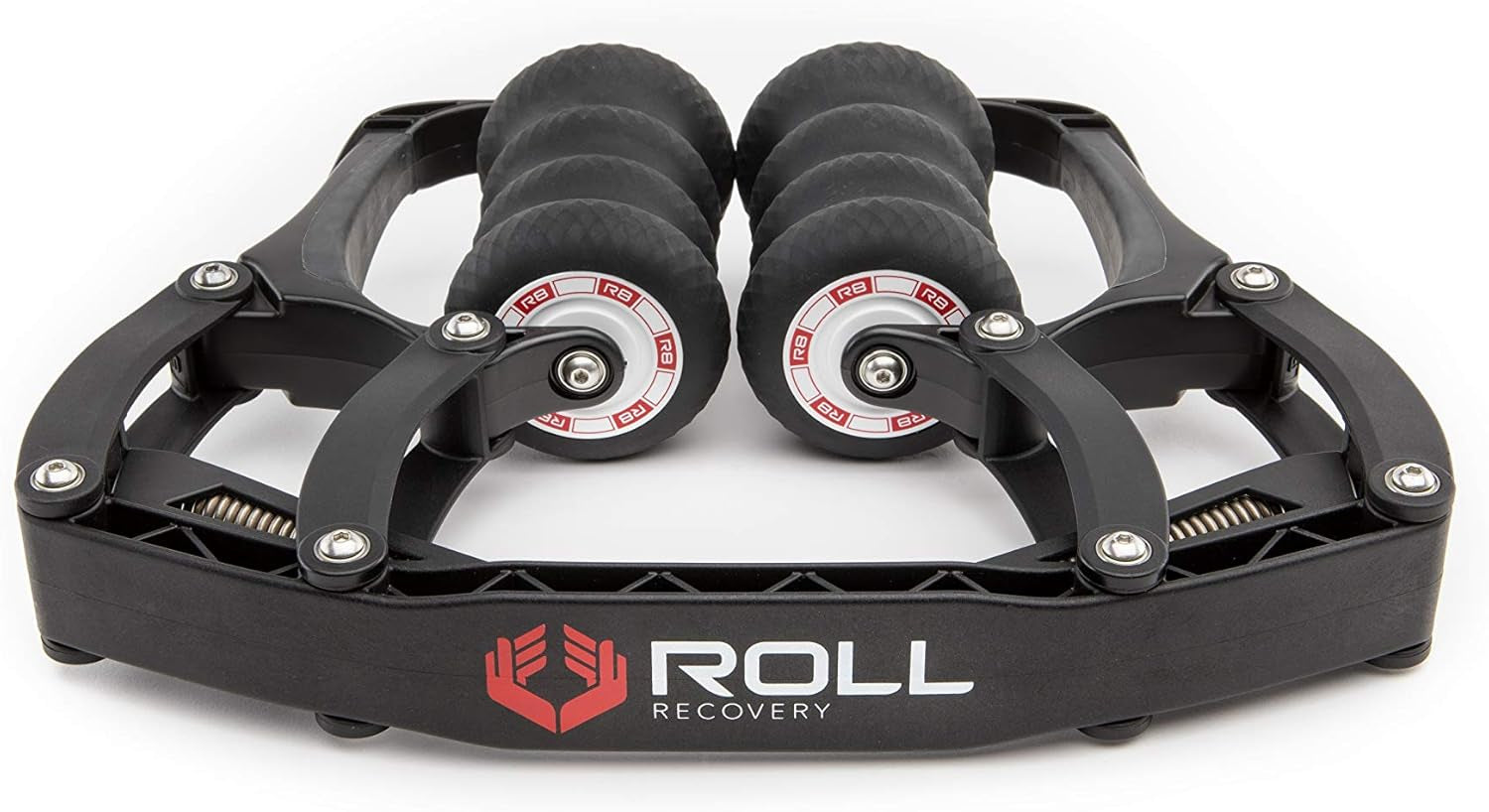 R8 Deep Tissue Massage Roller | Muscle Recovery & Myofascial Release Tool | Improves Circulation & Reduces Inflammation – Carbon Black