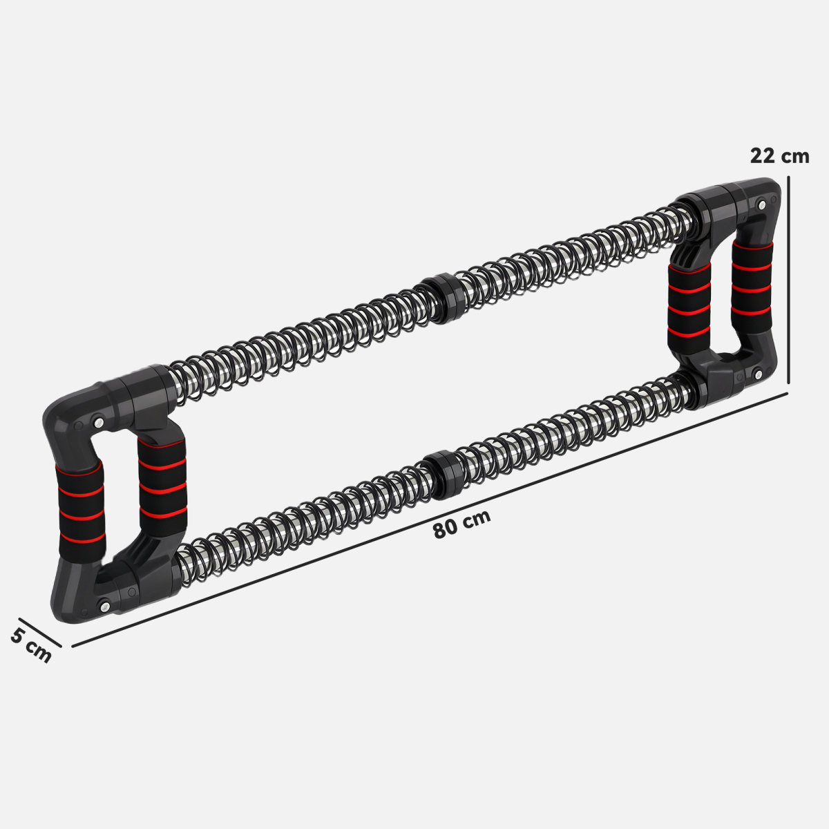 Adjustable Chest Expander – 10-50kg Resistance Strength Training for Men & Women