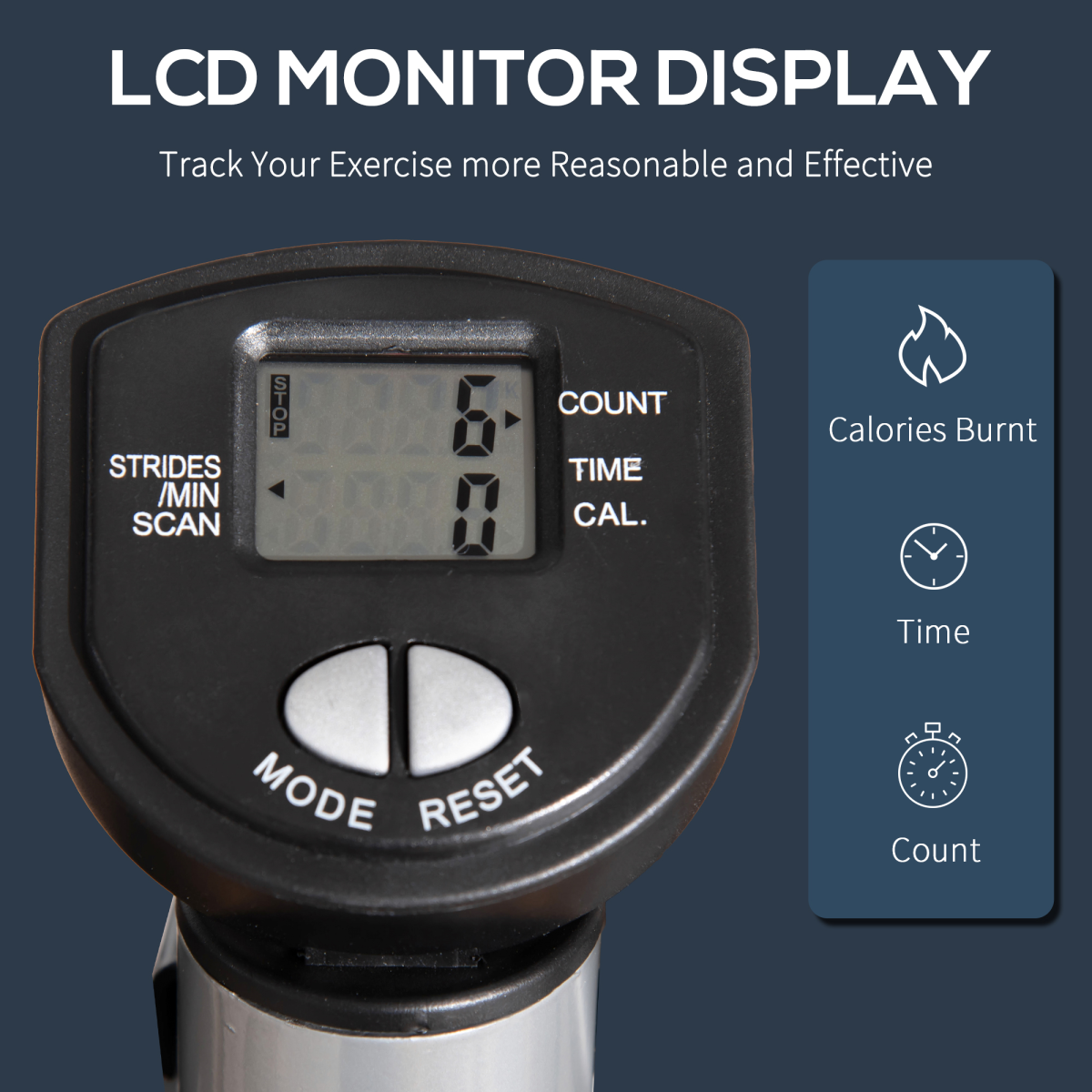 HOMCOM Adjustable Twist Stepper: Ultimate Home Gym for Full-Body Workouts! - All Round Fitness