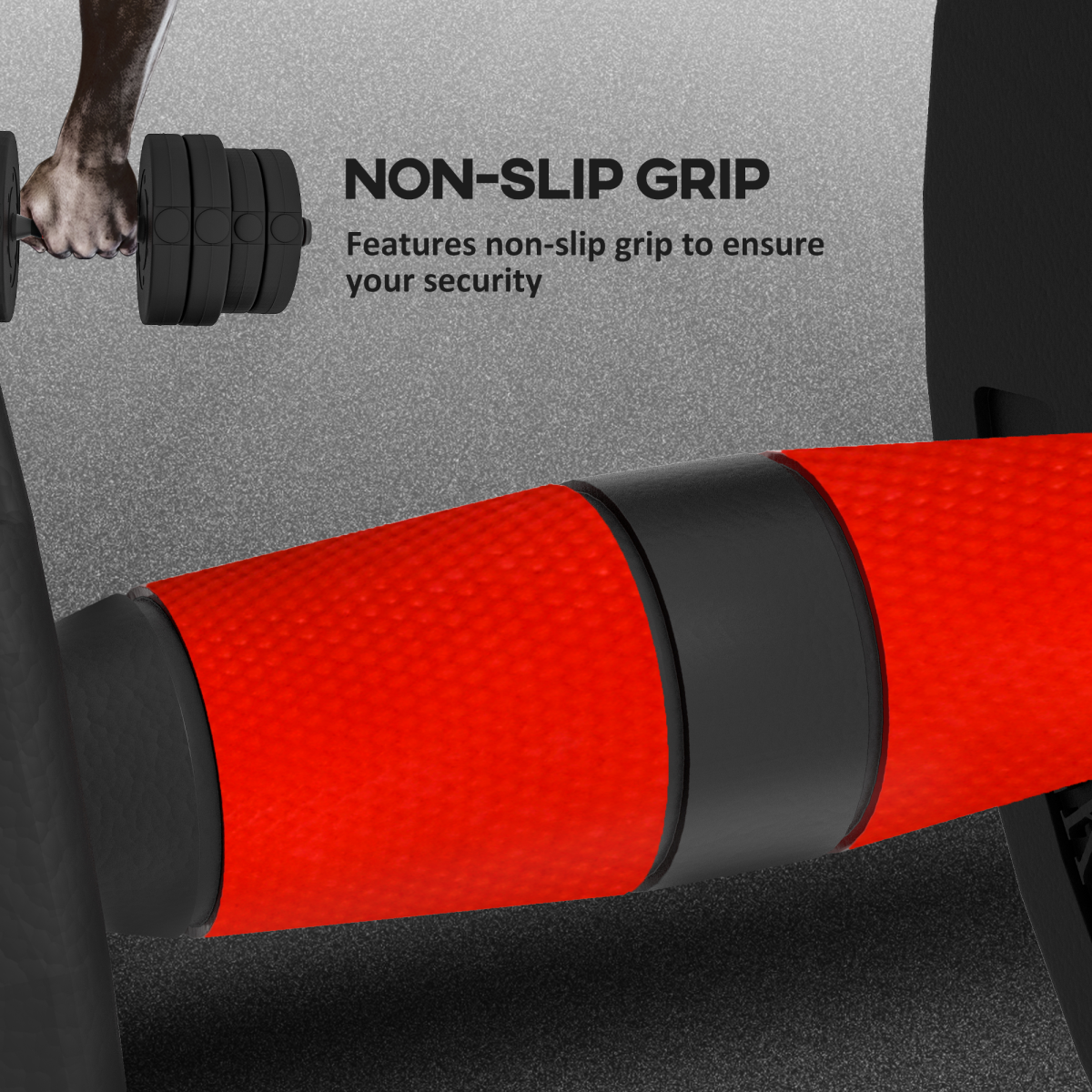 30kg Adjustable 2-in-1 Barbell and Dumbbell Weight Set for Body Fitness