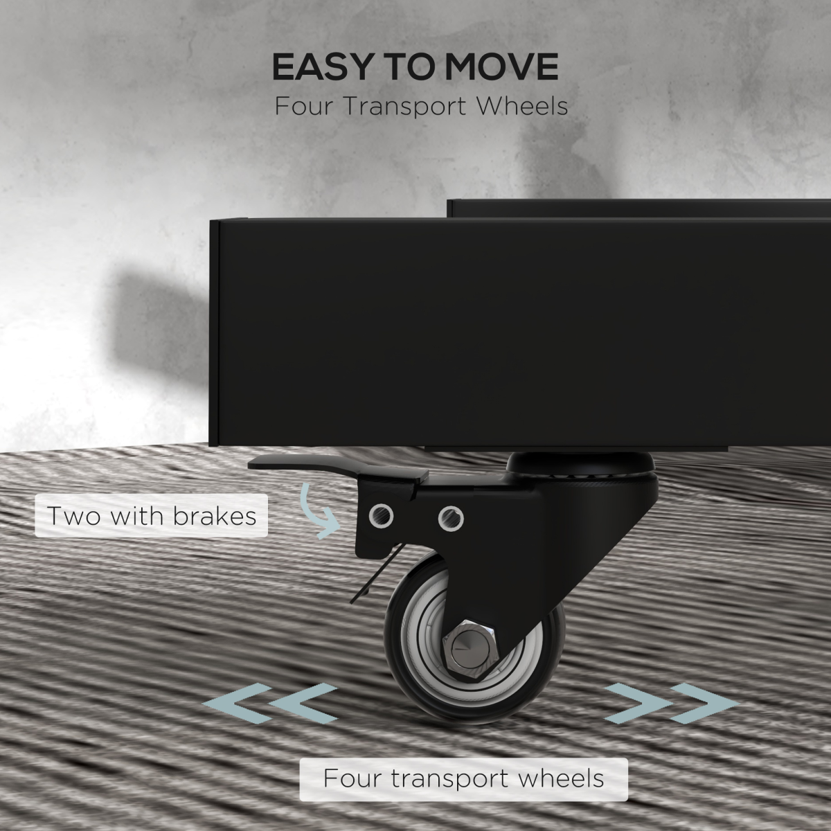 Olympic Weight Plate Rack with Wheels & Safety Clamps – Holds up to 220kg