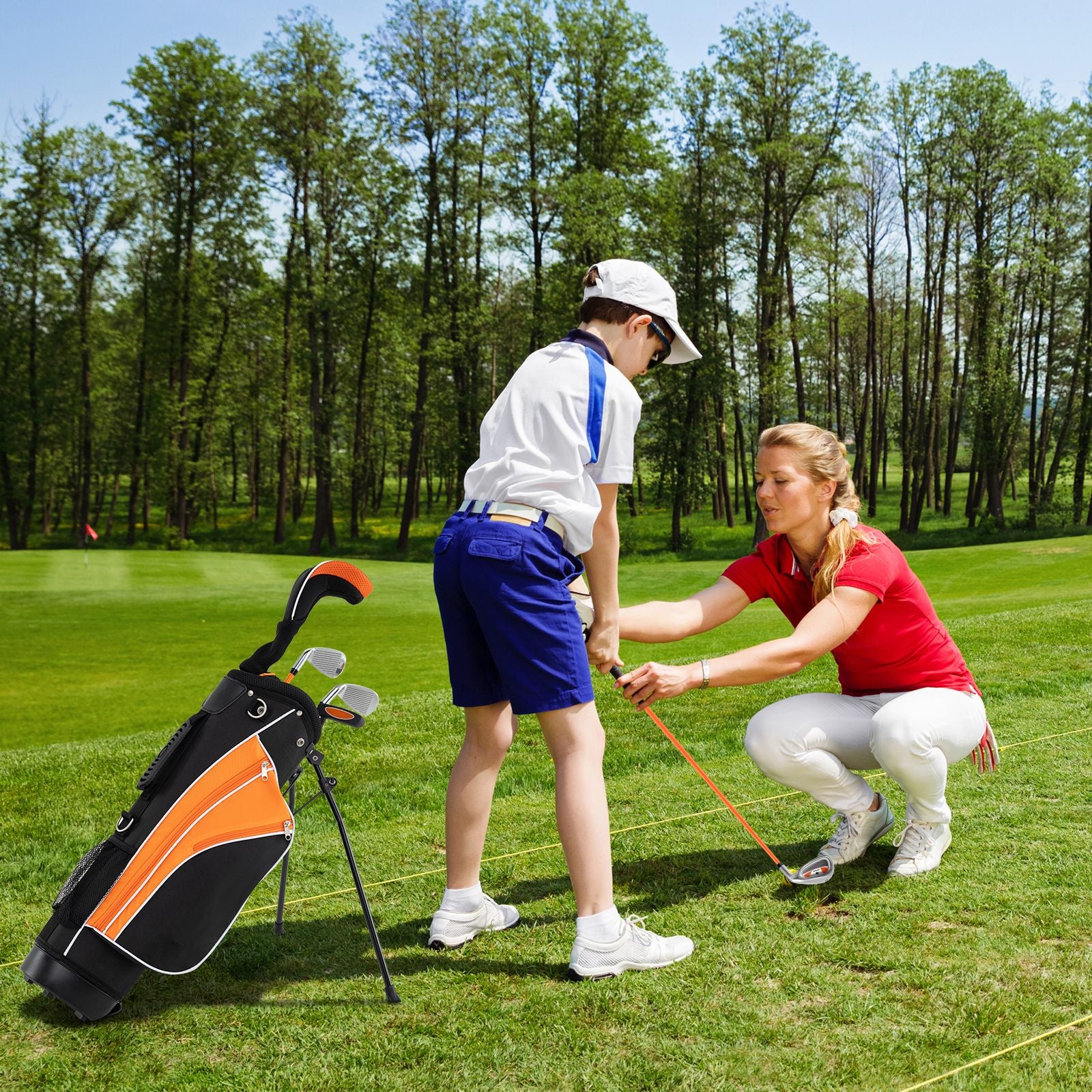 Complete Golf Club Set for Children Aged 8-13 Years