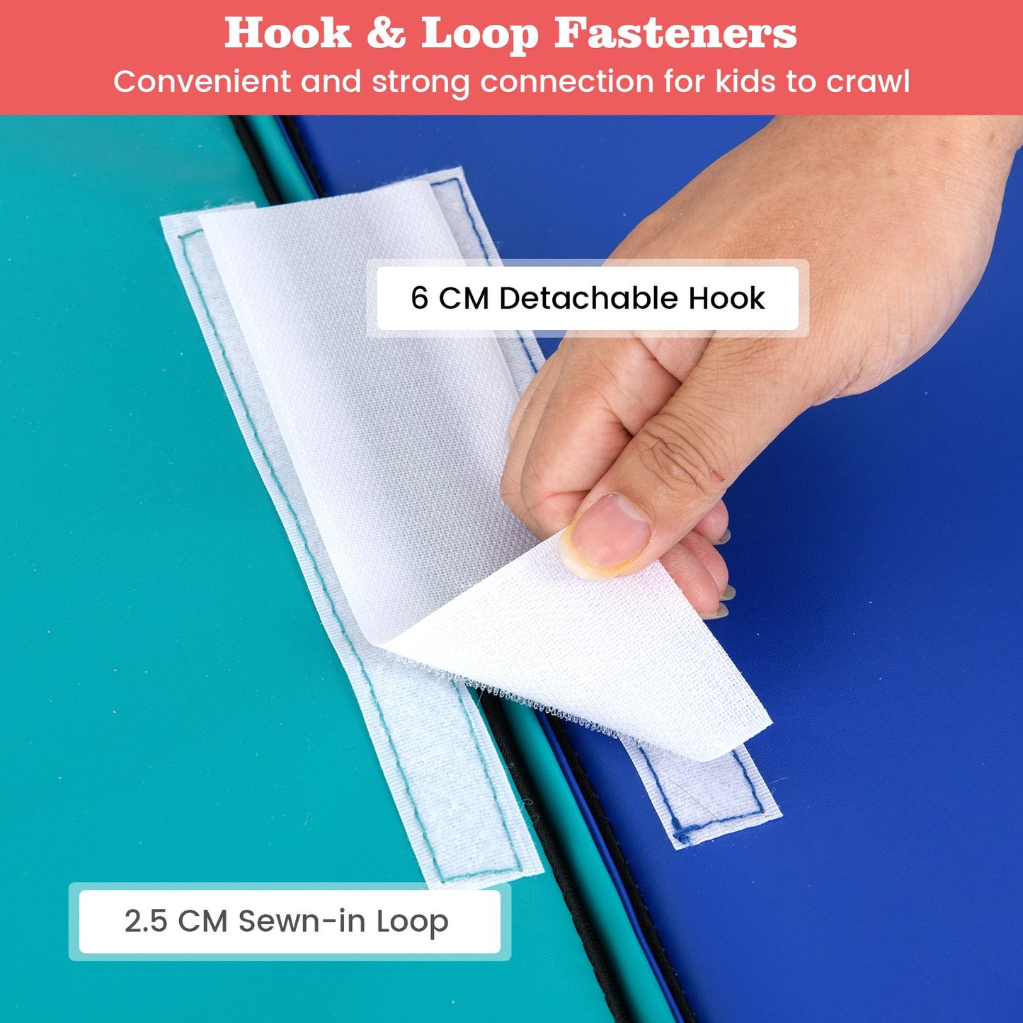 Infant and Toddler Climbing and Crawling Foam Block Play Set