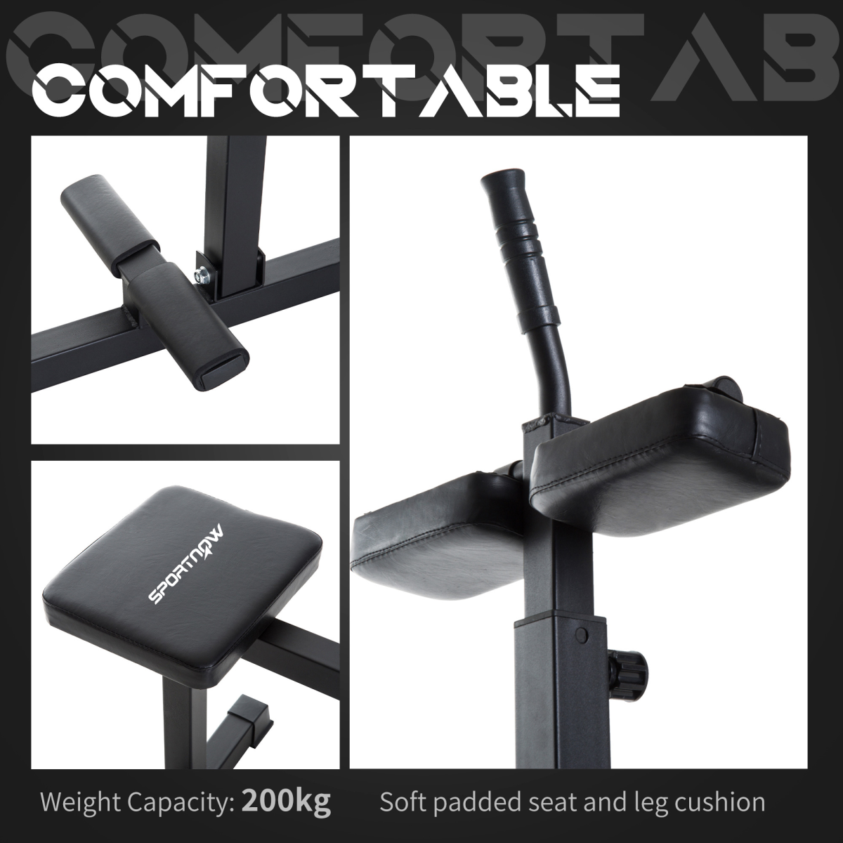 Adjustable Seated Leg Extension & Curl Machine with Plate Loading – Strength Training