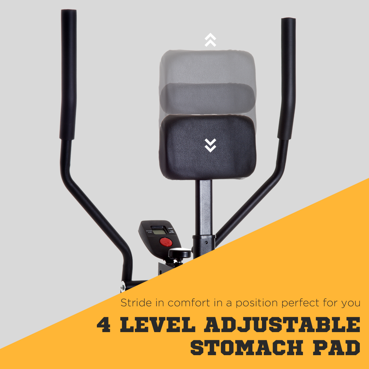 Air Walker Glider Home Trainer: Aerobic Fitness Machine for Total Body Workout - All Round Fitness