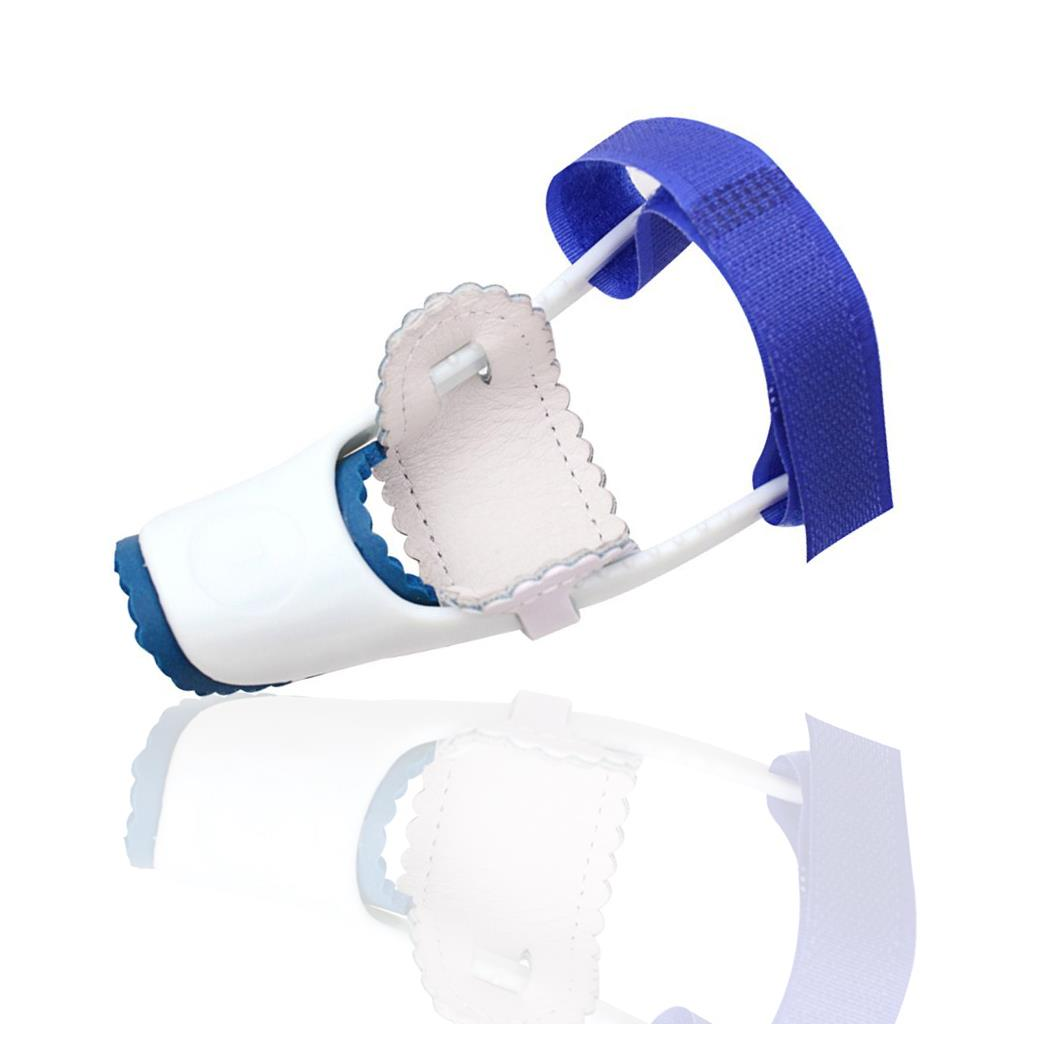 Aquarius Orthopedic Foot Bunion Corrector & Toe Straightener – Adjustable Relief Splint (Blue)