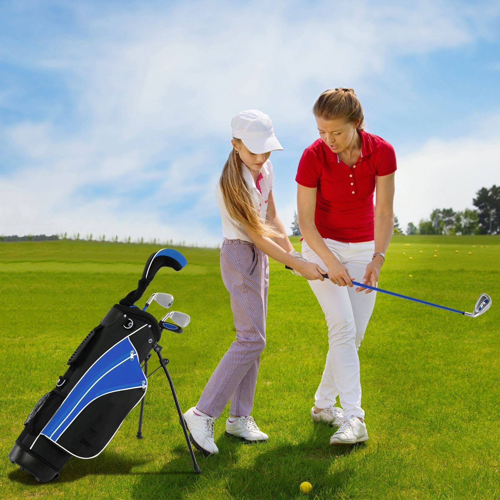 Complete Golf Club Set for Children Aged 8-13 Years