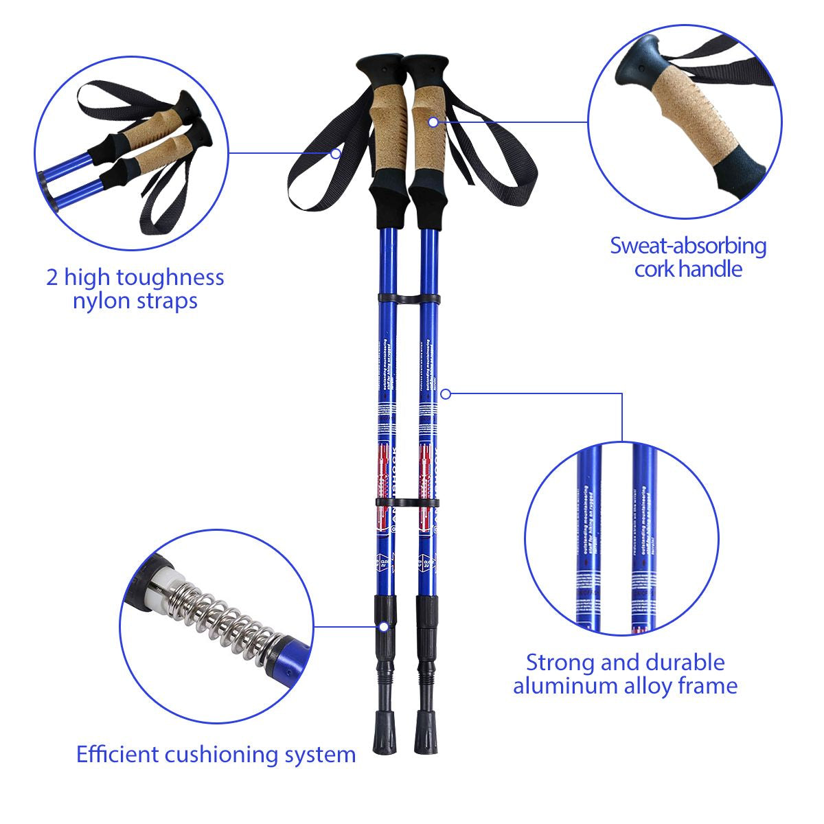 Adjustable Hiking Pole (65-135 cm)
