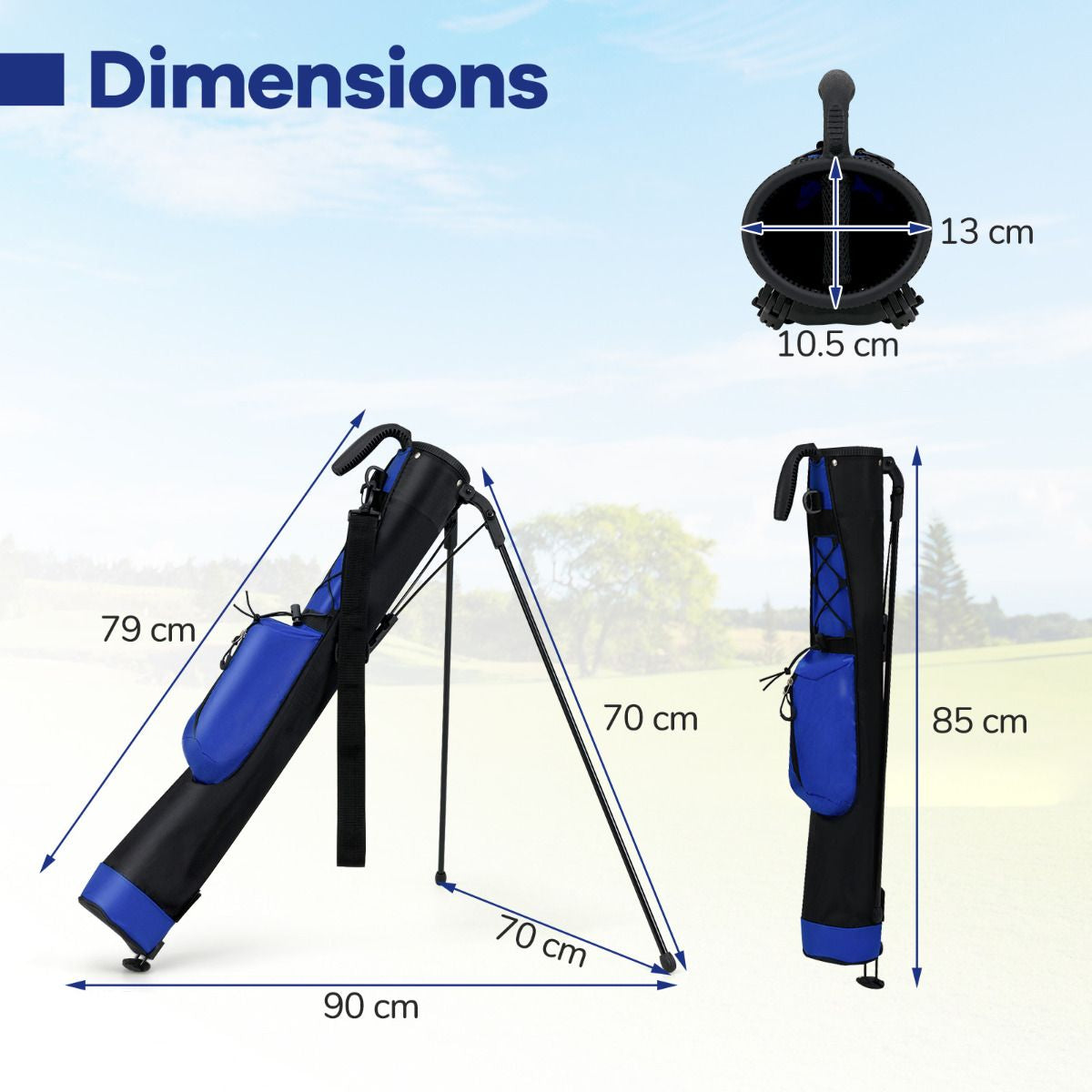 Premium Lightweight Golf Bag for Driving Range Use