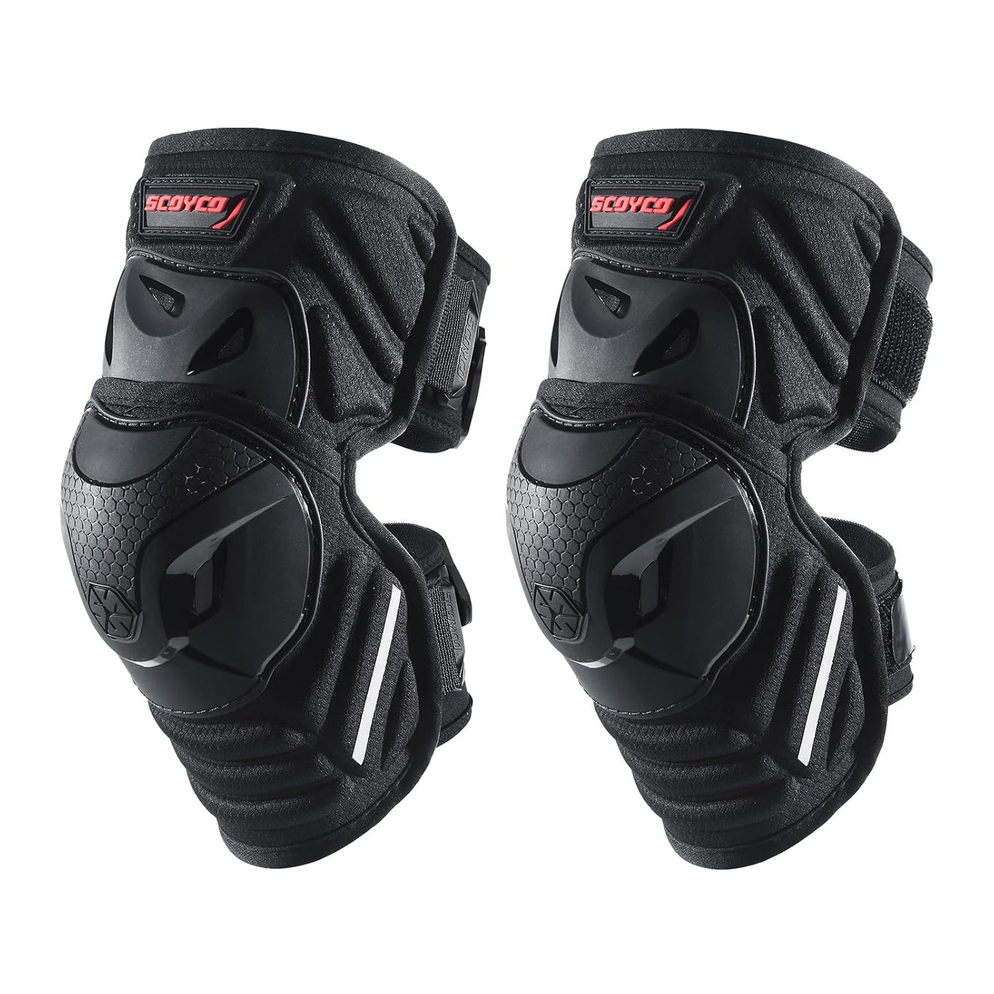 CE Level 1 Motorbike Knee Pads for Adults – Multi-Sport TPU Shell Protective Gear for Motocross, E-Bike, Skateboarding, Roller Skating, Scooter & MTB