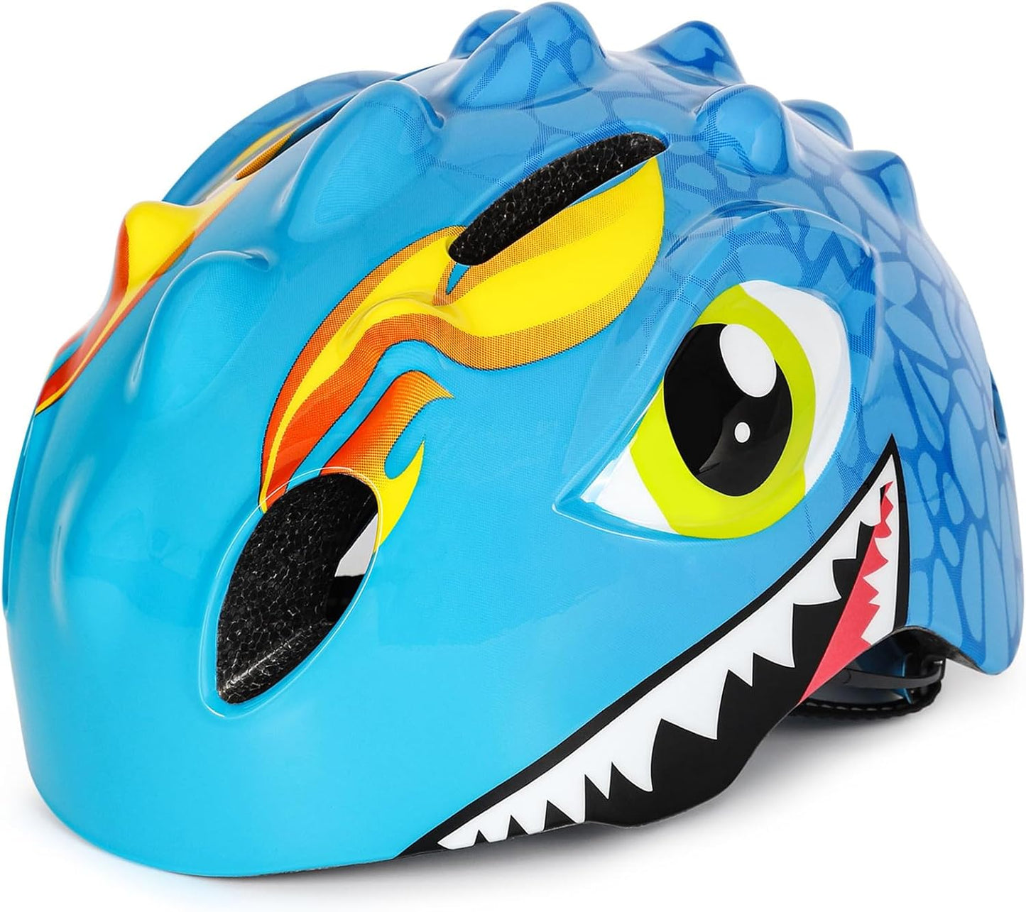 Kids 3D Cartoon Bike Helmet – Lightweight Adjustable Safety Helmet for Boys & Girls (Ages 3–8) | Cycling, Skating, and Scooting | Optional Set with Pads & Bell